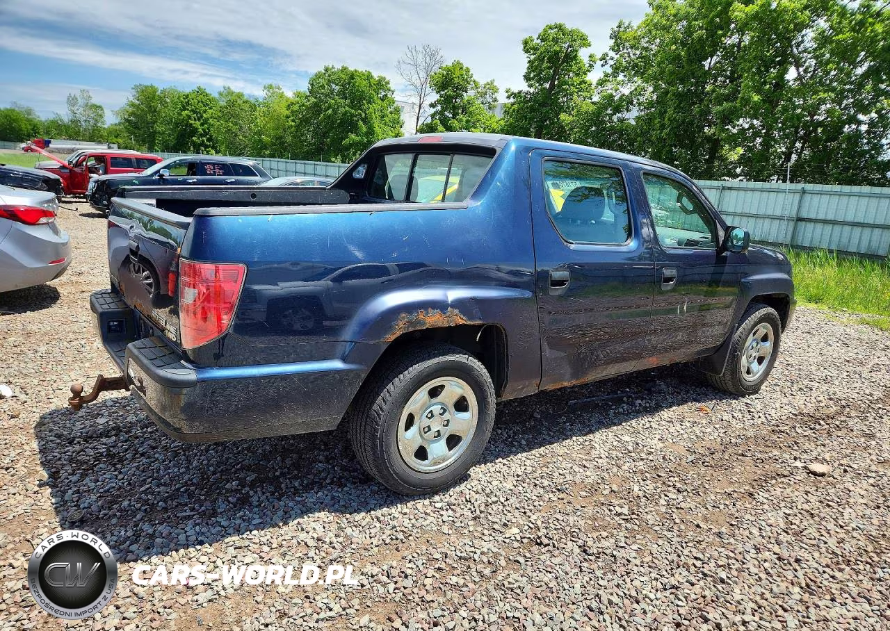 2011 Honda Ridgeline Rt VIN:5FPYK1F21BB005036 - 3