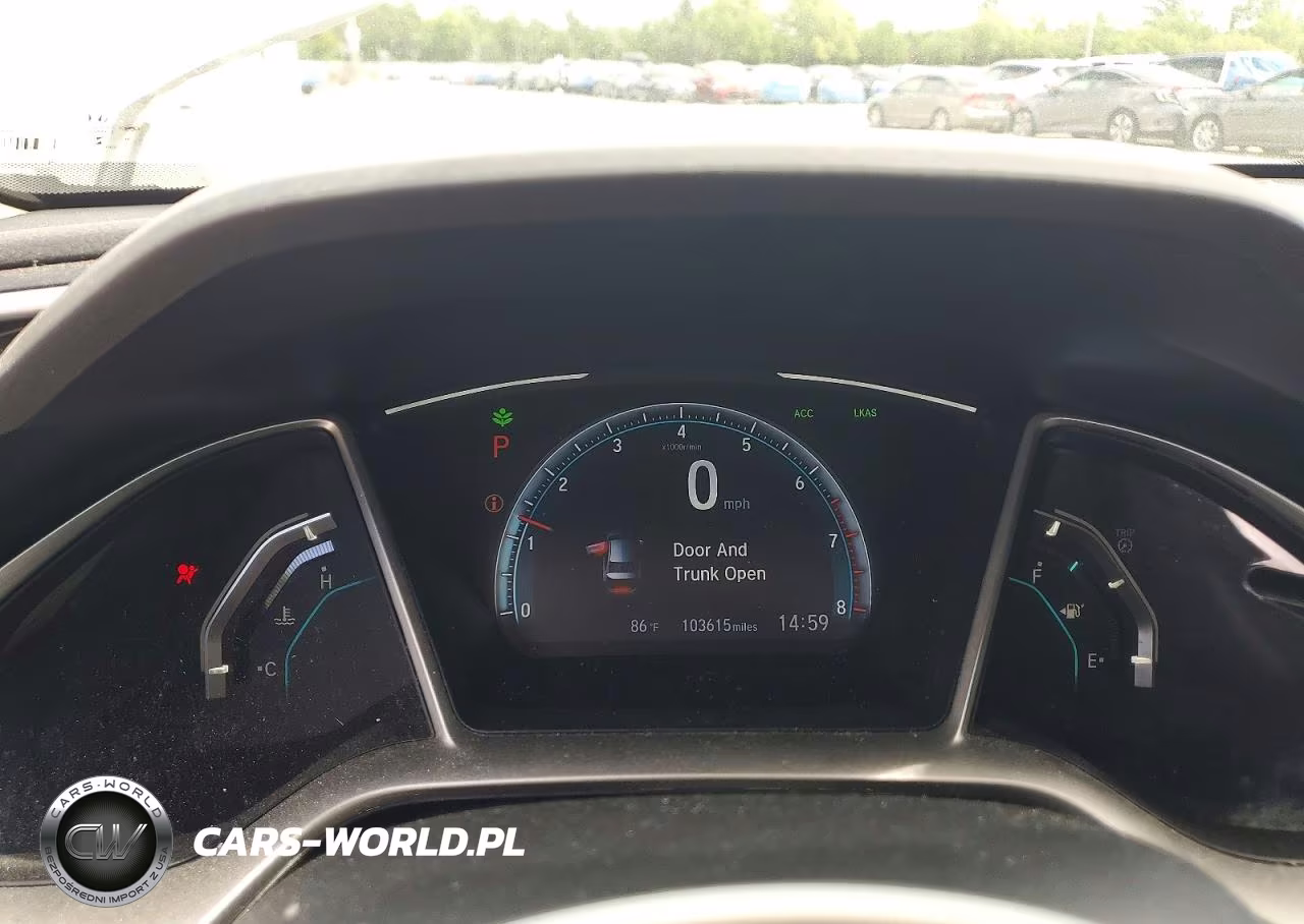 2019 Honda Civic Exl VIN:19XFC1F72KE200741 - 9