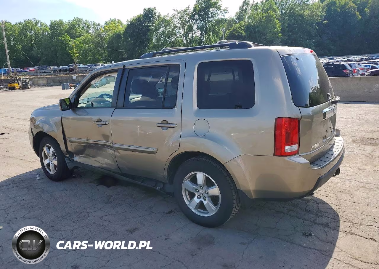 2009 Honda Pilot Exl VIN:5FNYF48619B012741 - 2