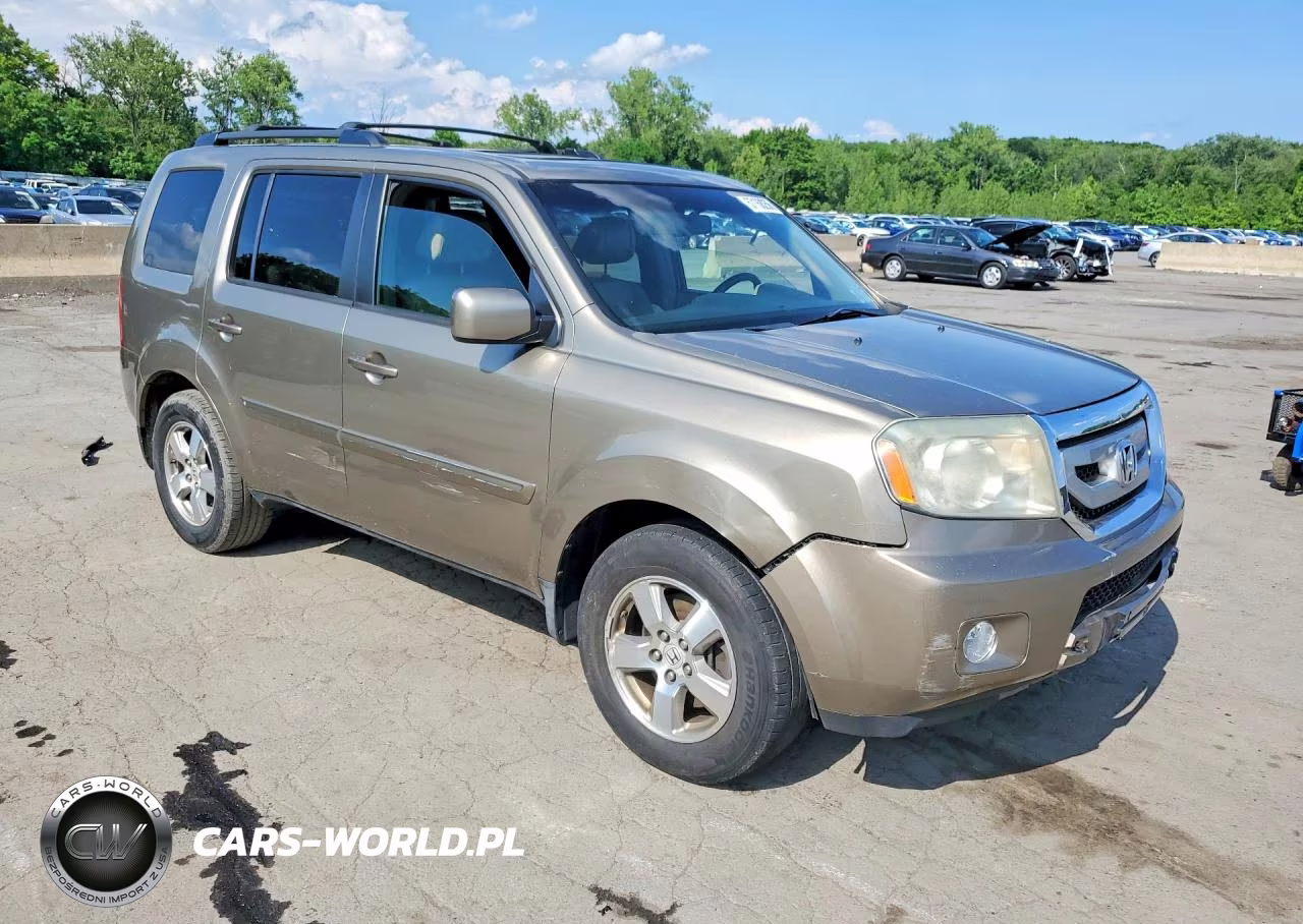 2009 Honda Pilot Exl VIN:5FNYF48619B012741 - 4