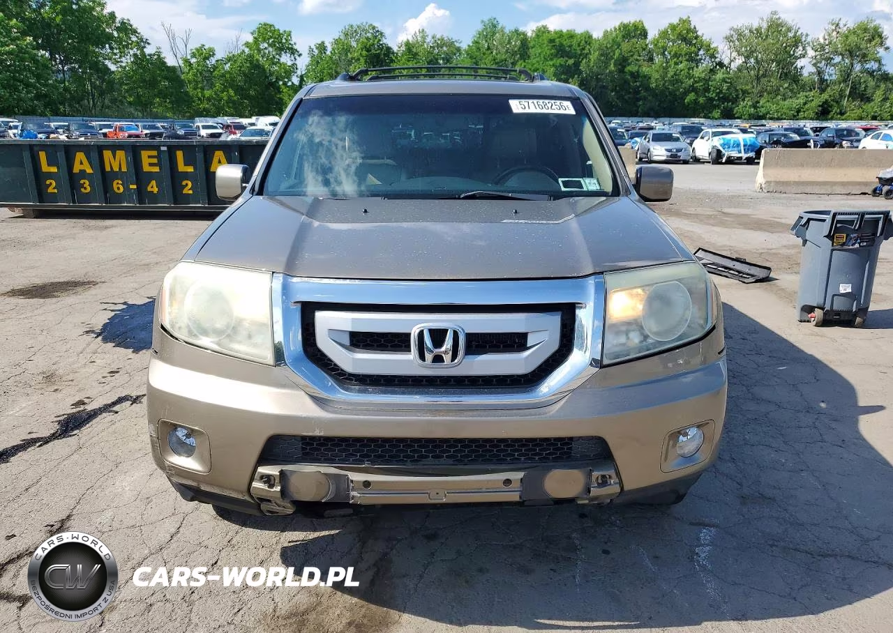 2009 Honda Pilot Exl VIN:5FNYF48619B012741 - 5