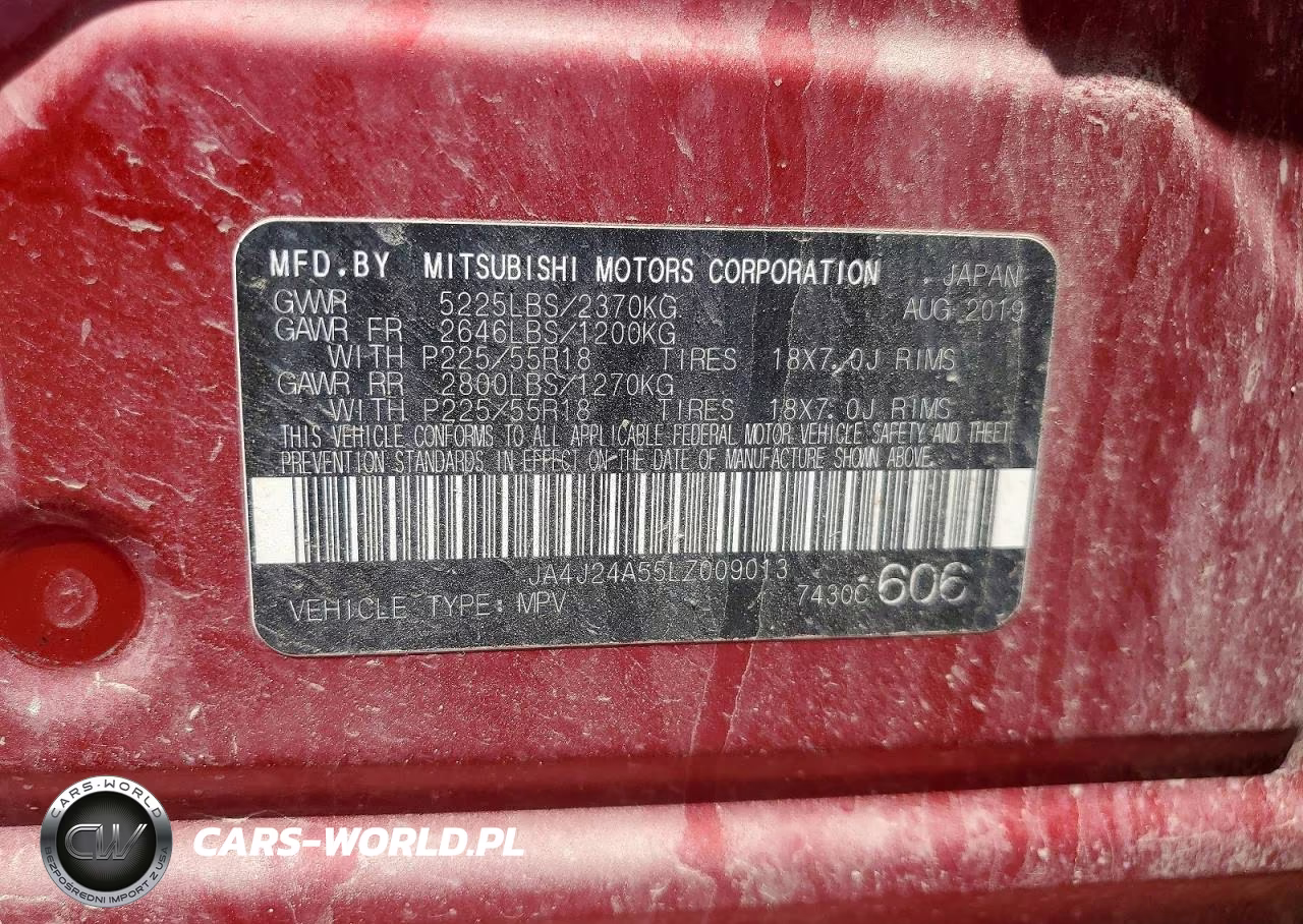 2020 Mitsubishi Outlander Sel VIN:JA4J24A55LZ009013 - 13