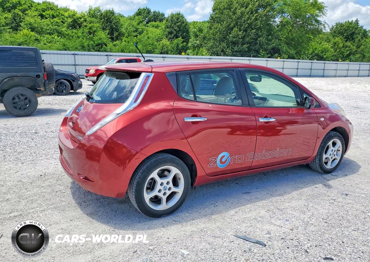 2011 Nissan Leaf Sv VIN:JN1AZ0CP0BT007411 - 3