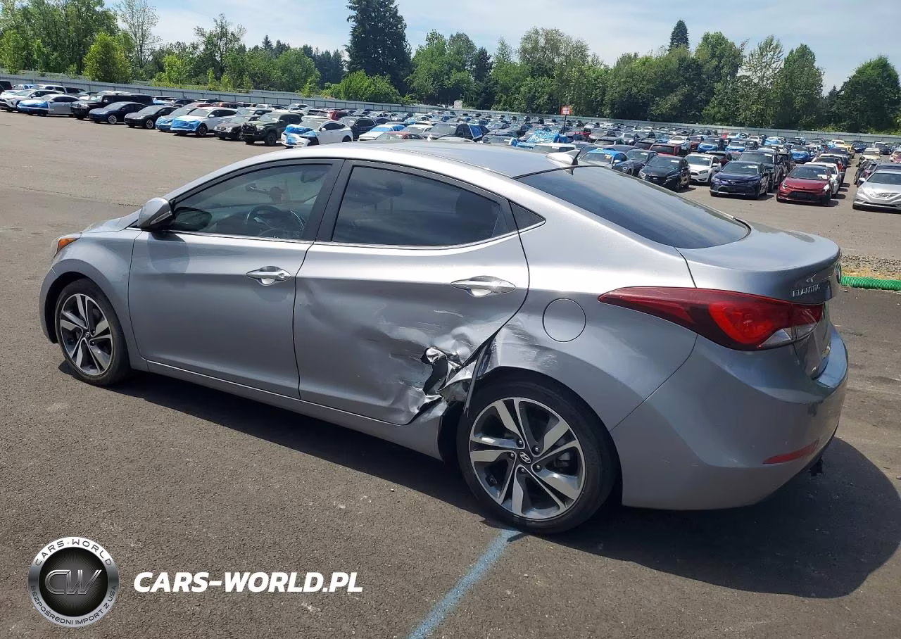 2014 Hyundai Elantra Limited VIN:KMHDH4AE4EU105194 - 2