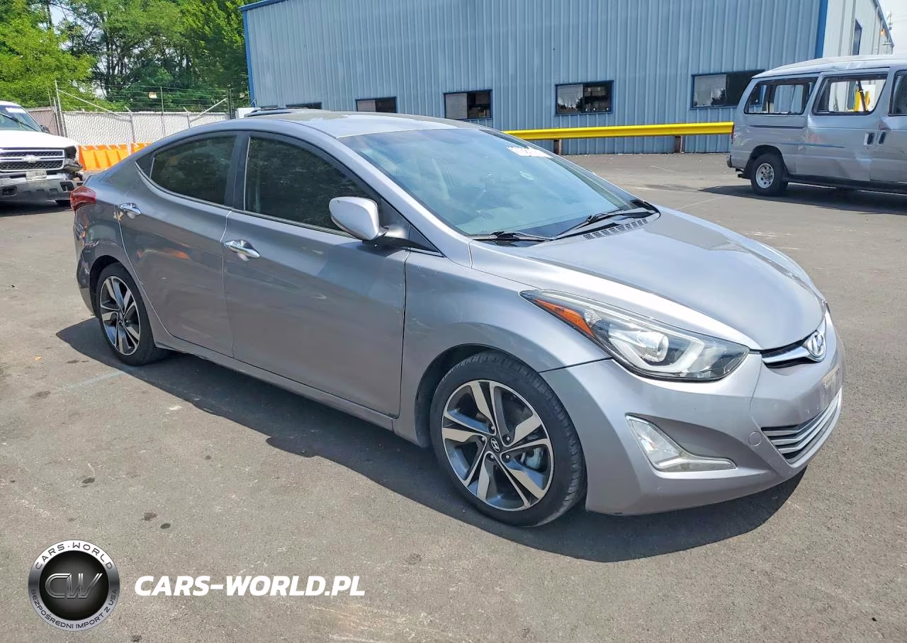 2014 Hyundai Elantra Limited VIN:KMHDH4AE4EU105194 - 4