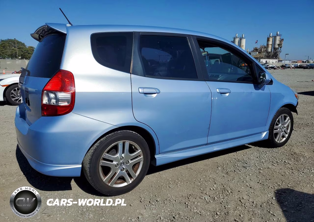 2008 Honda Fit Sport VIN:JHMGD38608S049369 - 3