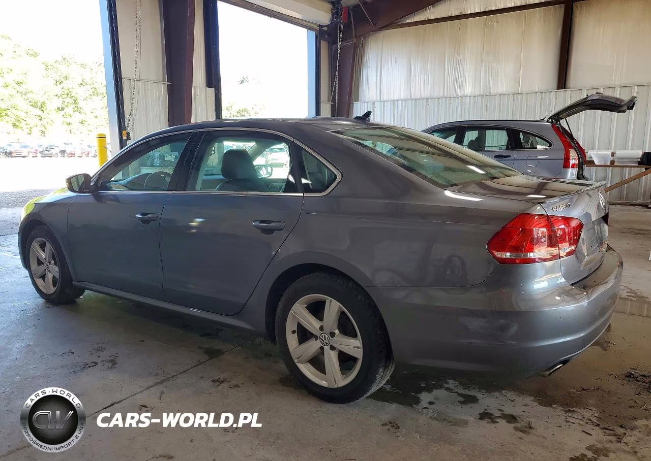 2013 Volkswagen Passat Se VIN:1VWBP7A34DC040413 - 2