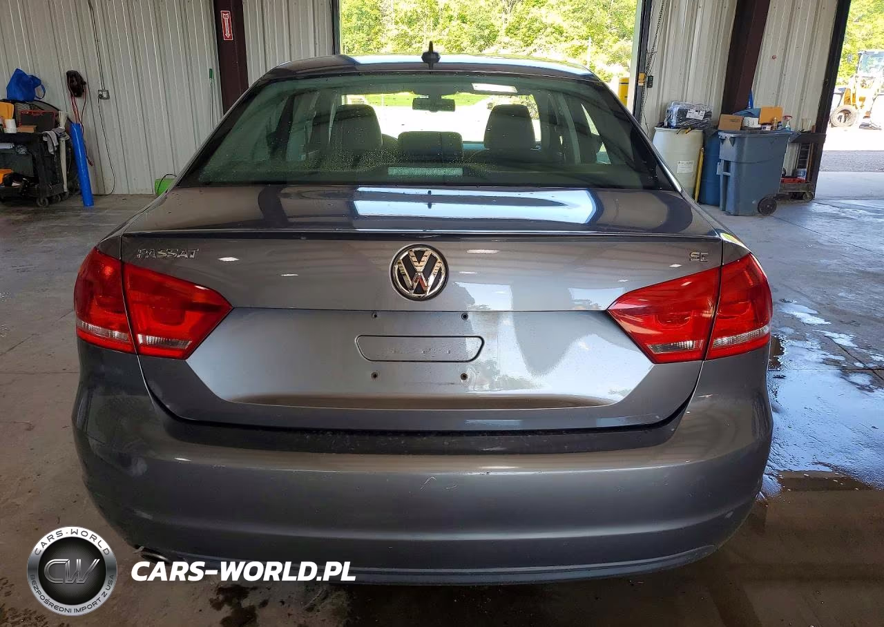 2013 Volkswagen Passat Se VIN:1VWBP7A34DC040413 - 6