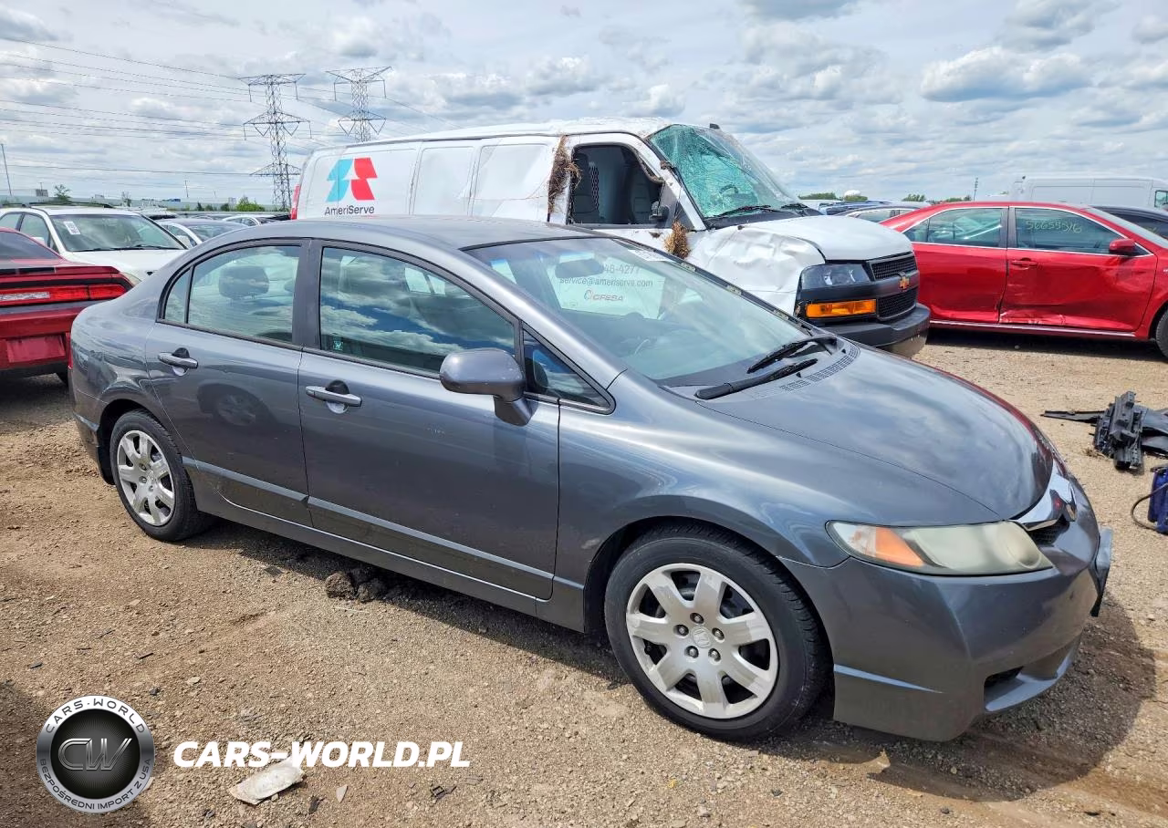 2010 Honda Civic Lx VIN:19XFA1F58AE021820 - 4