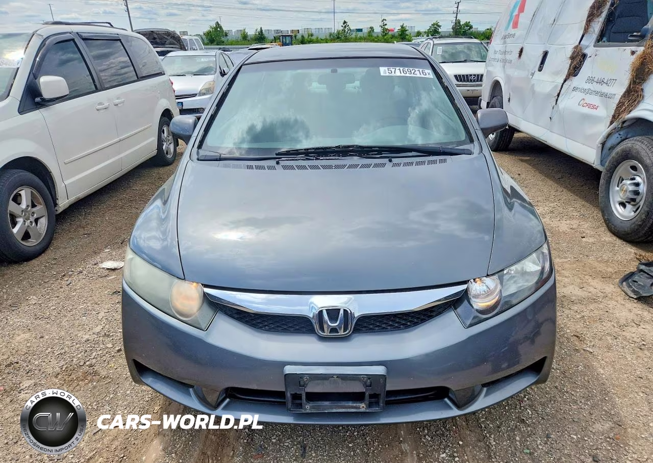 2010 Honda Civic Lx VIN:19XFA1F58AE021820 - 5