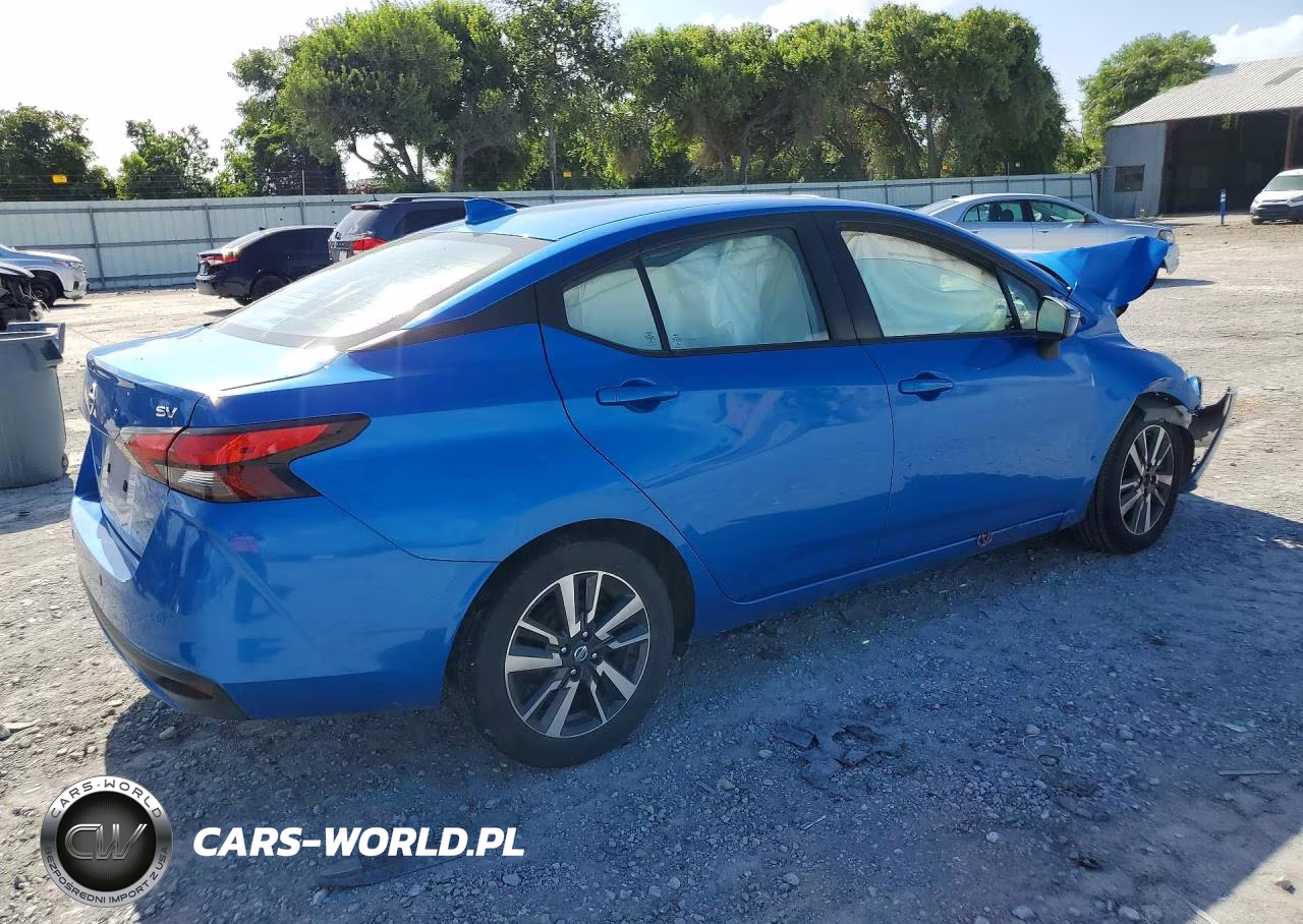 2021 Nissan Versa Sv VIN:3N1CN8EV0ML823539 - 3
