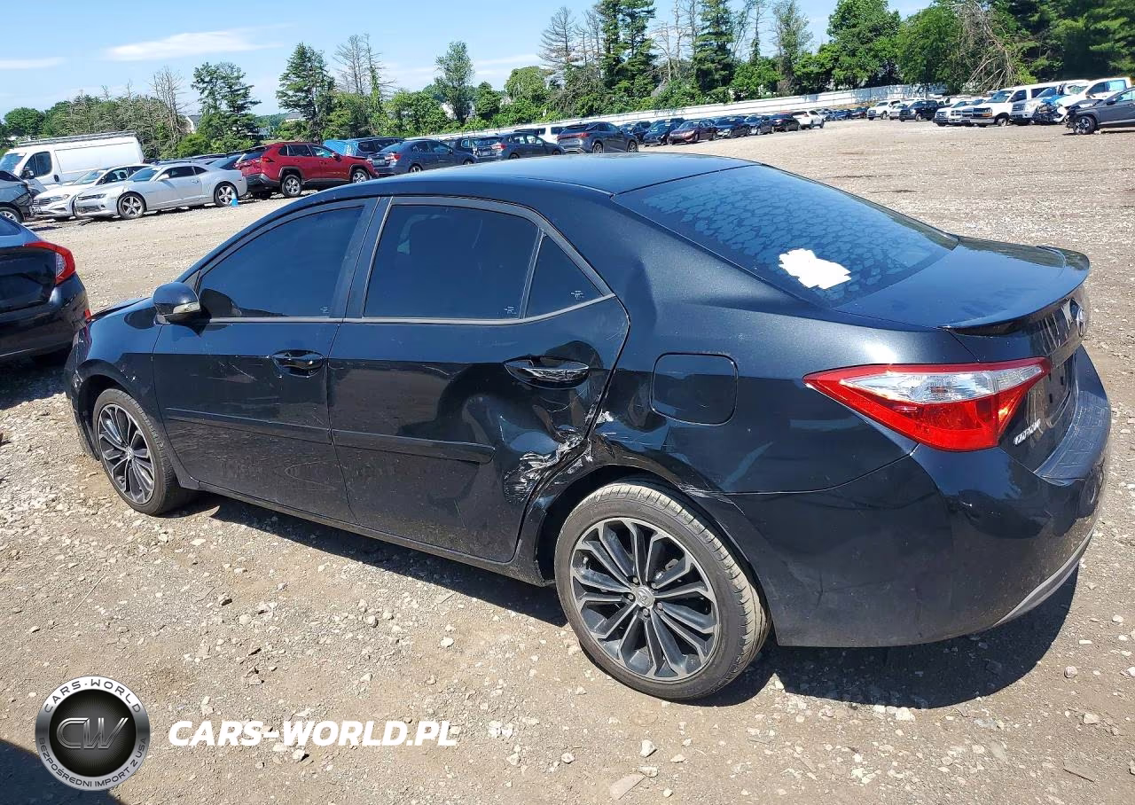 2015 Toyota Corolla S Plus VIN:2T1BURHE3FC390673 - 2