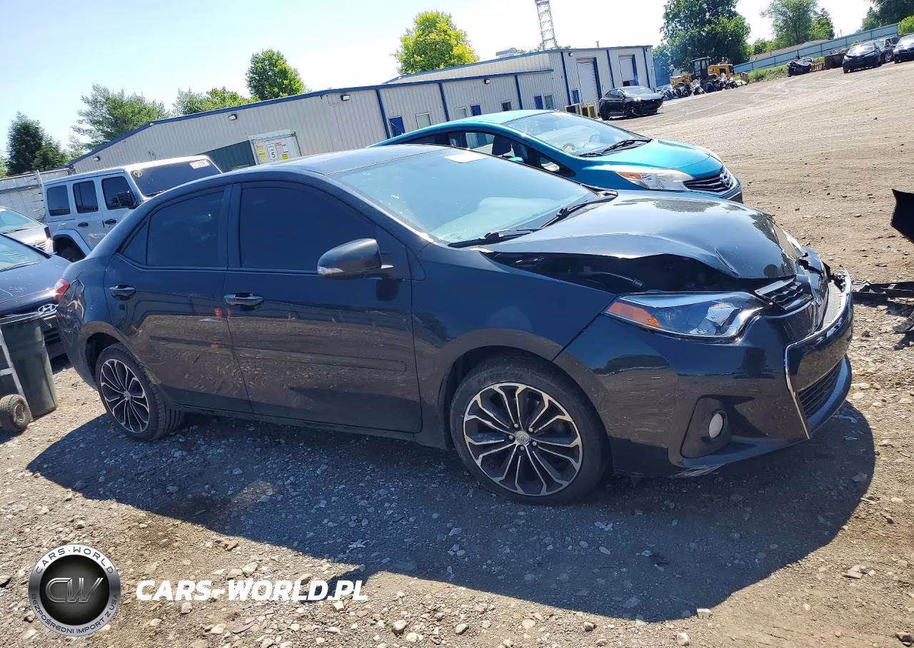2015 Toyota Corolla S Plus VIN:2T1BURHE3FC390673 - 4