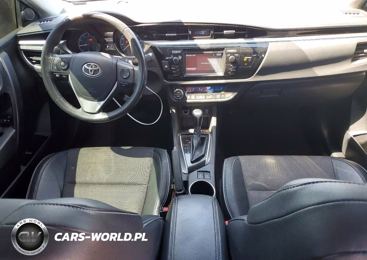 2015 Toyota Corolla S Plus VIN:2T1BURHE3FC390673 - 8