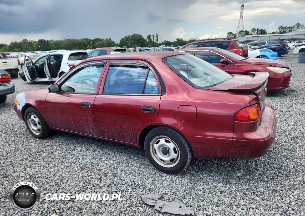 2000 Toyota Corolla Ve VIN:2T1BR12EXYC298278 - 2