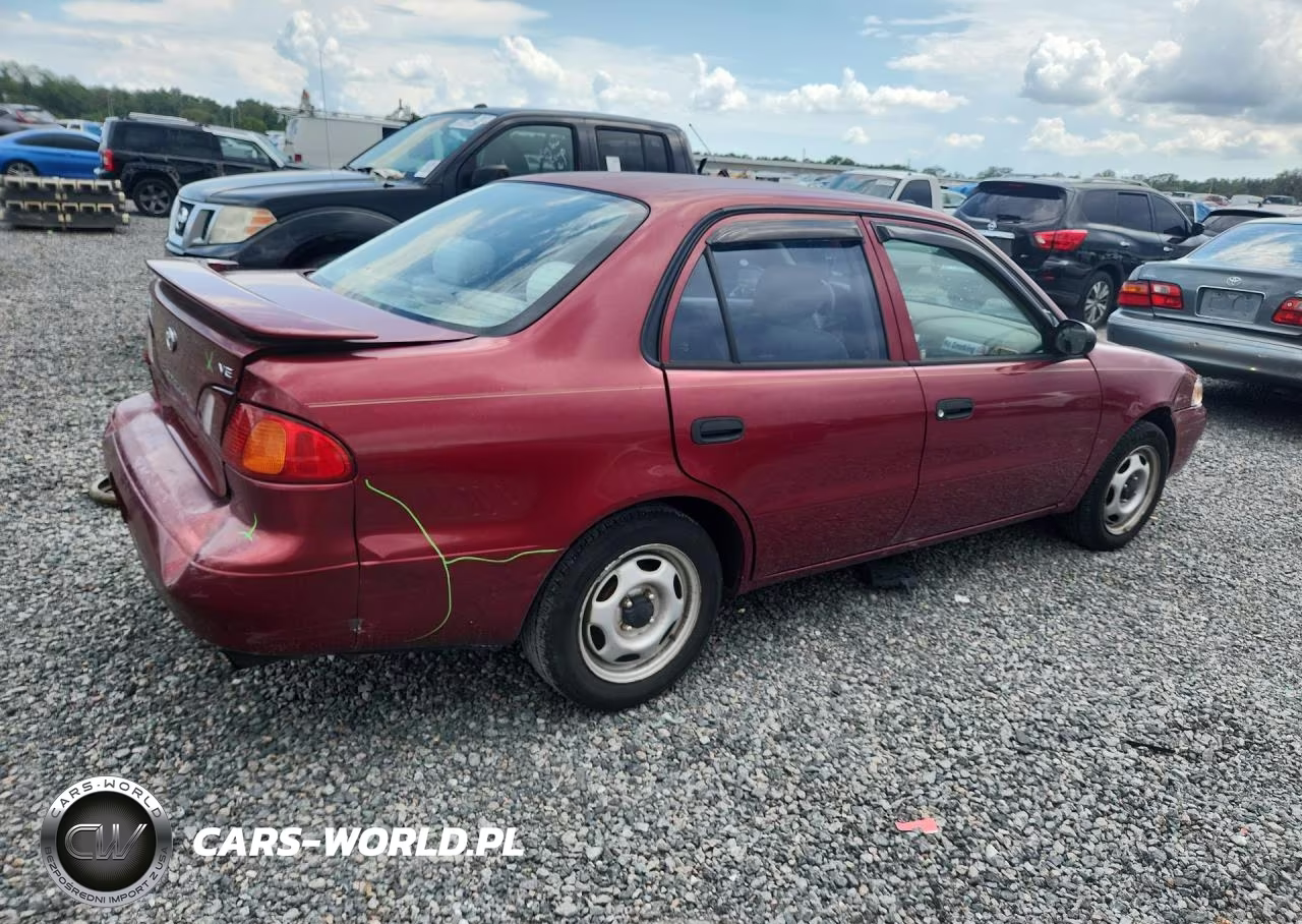 2000 Toyota Corolla Ve VIN:2T1BR12EXYC298278 - 3