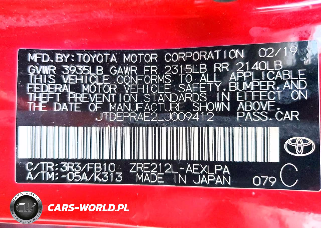 2020 Toyota Corolla Le VIN:JTDEPRAE2LJ009412 - 13