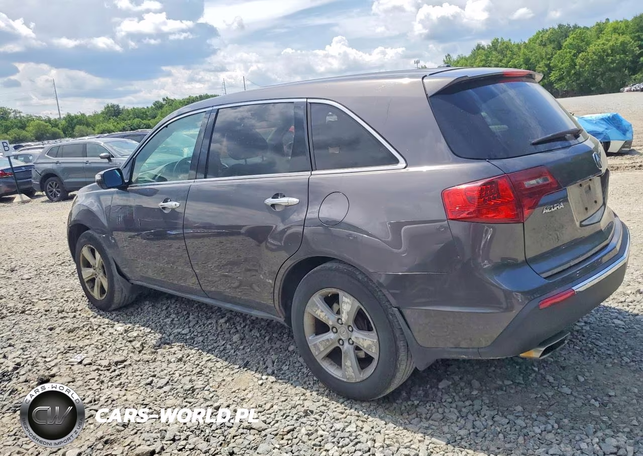 2011 Acura Mdx Technology VIN:2HNYD2H69BH538927 - 2