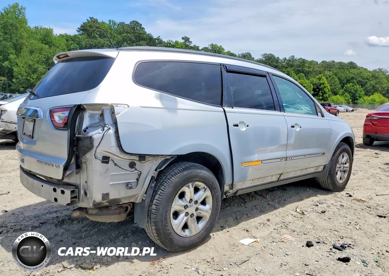 2014 Chevrolet Traverse Ls VIN:1GNKVFEDXEJ342332 - 3