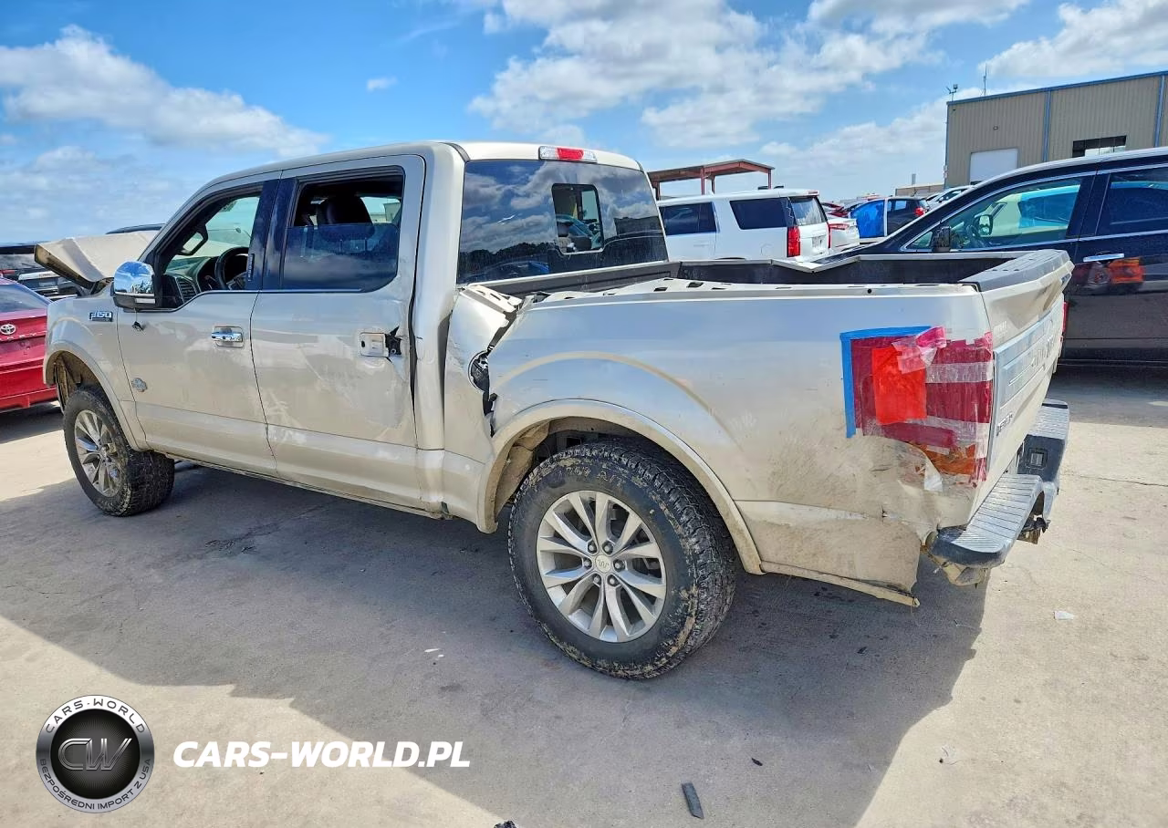2017 Ford F150 Supercrew VIN:1FTEW1EF7HFA45095 - 2