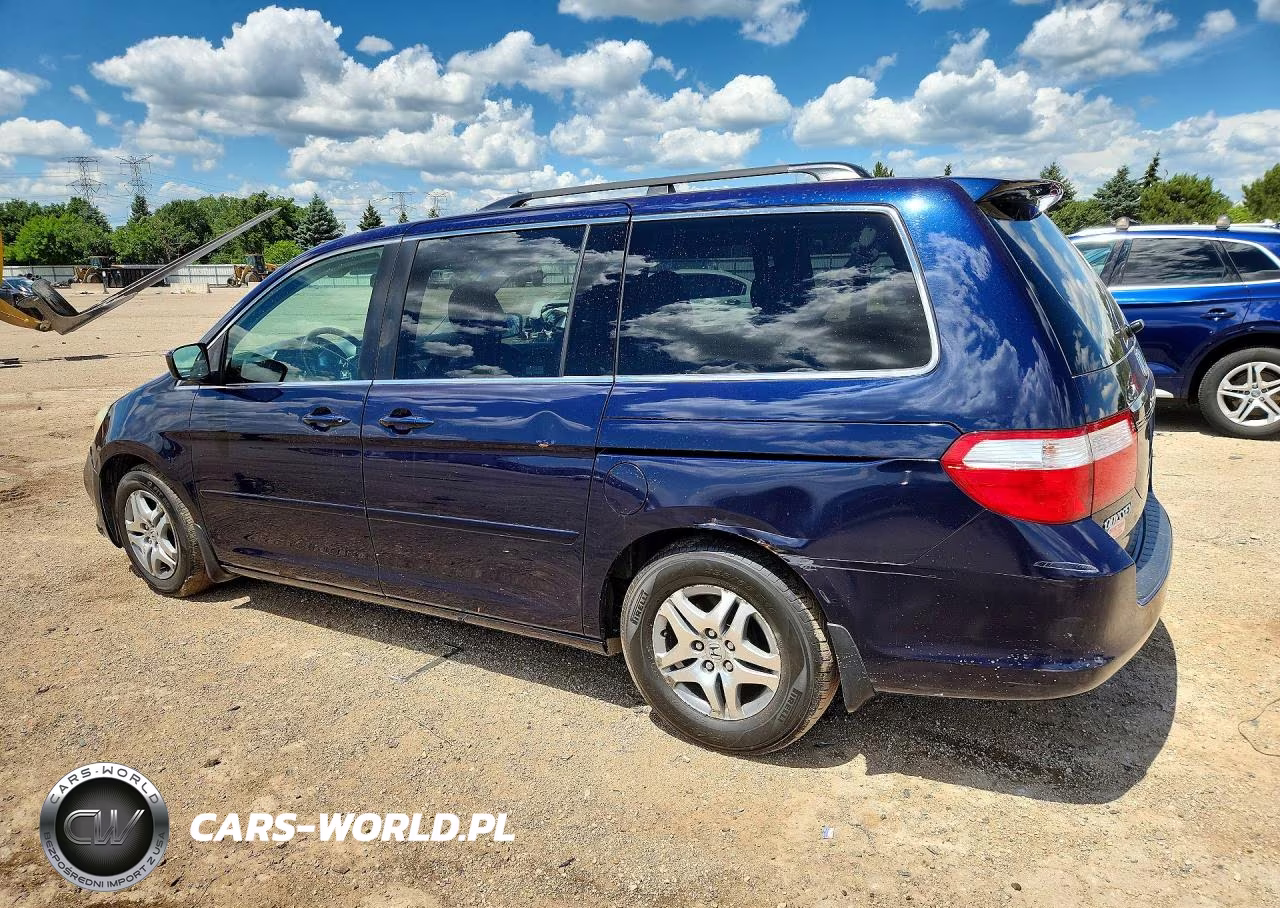 2007 Honda Odyssey Exl VIN:5FNRL38737B010793 - 2