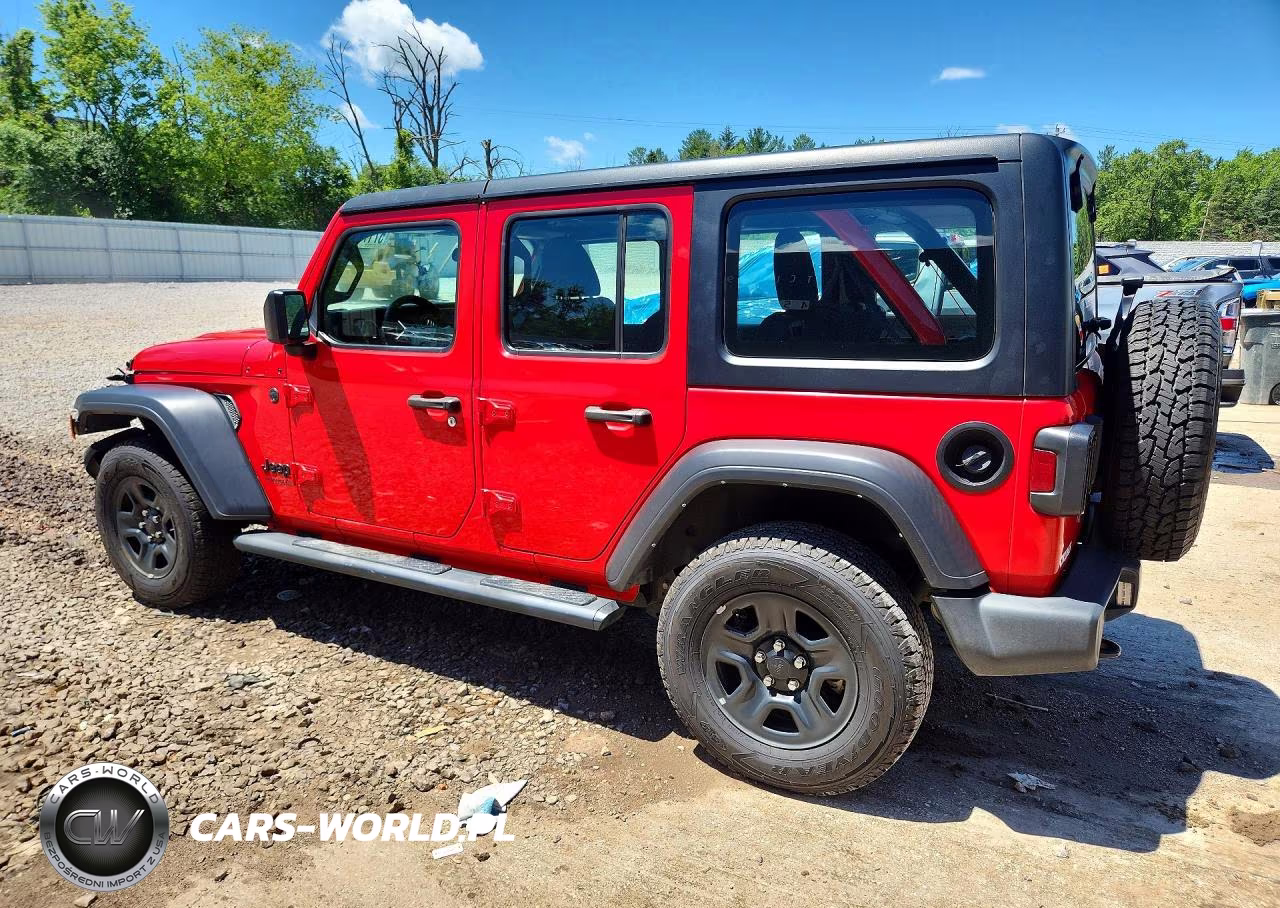 2022 Jeep Wrangler Unlimited Sport VIN:1C4HJXDN9NW270198 - 2