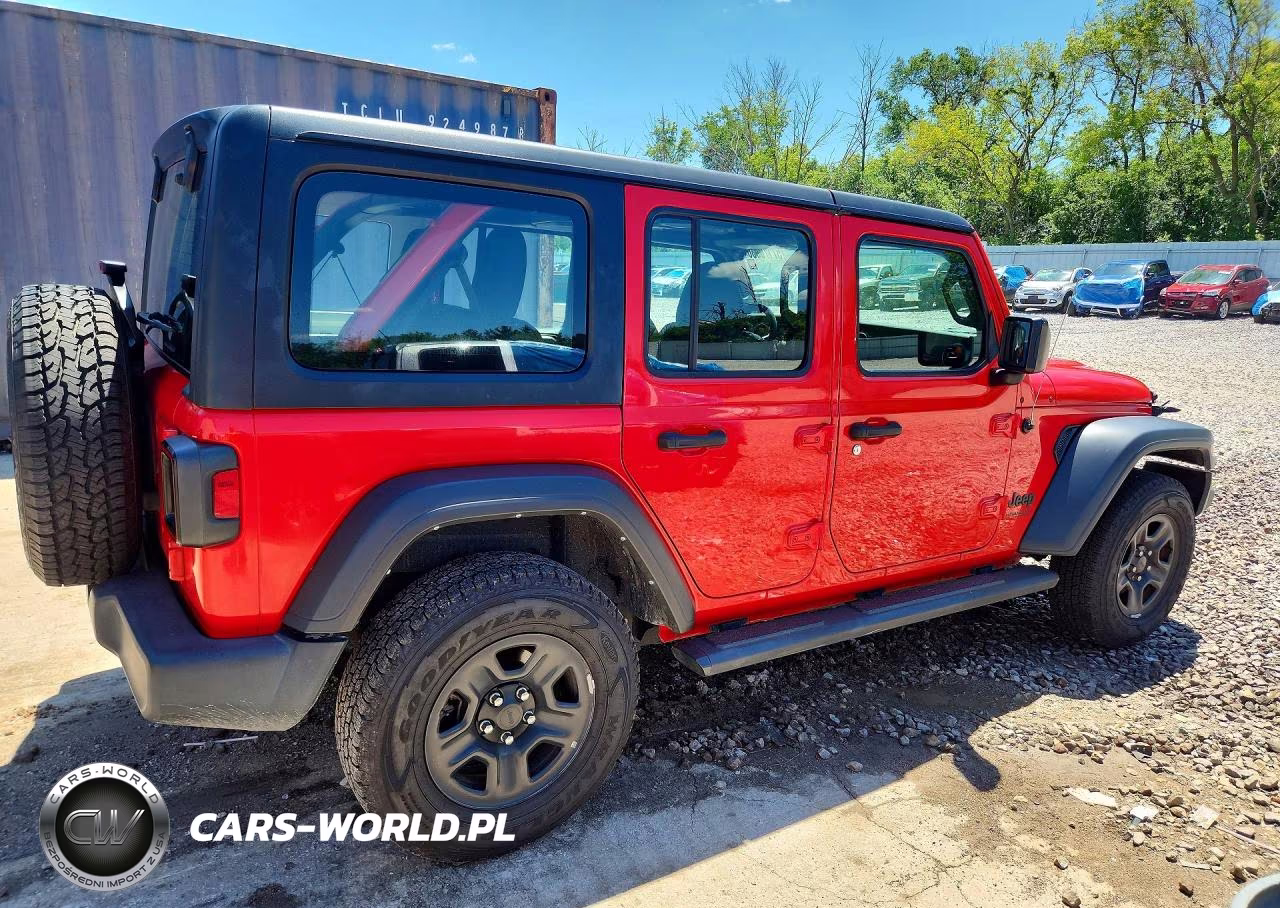 2022 Jeep Wrangler Unlimited Sport VIN:1C4HJXDN9NW270198 - 3