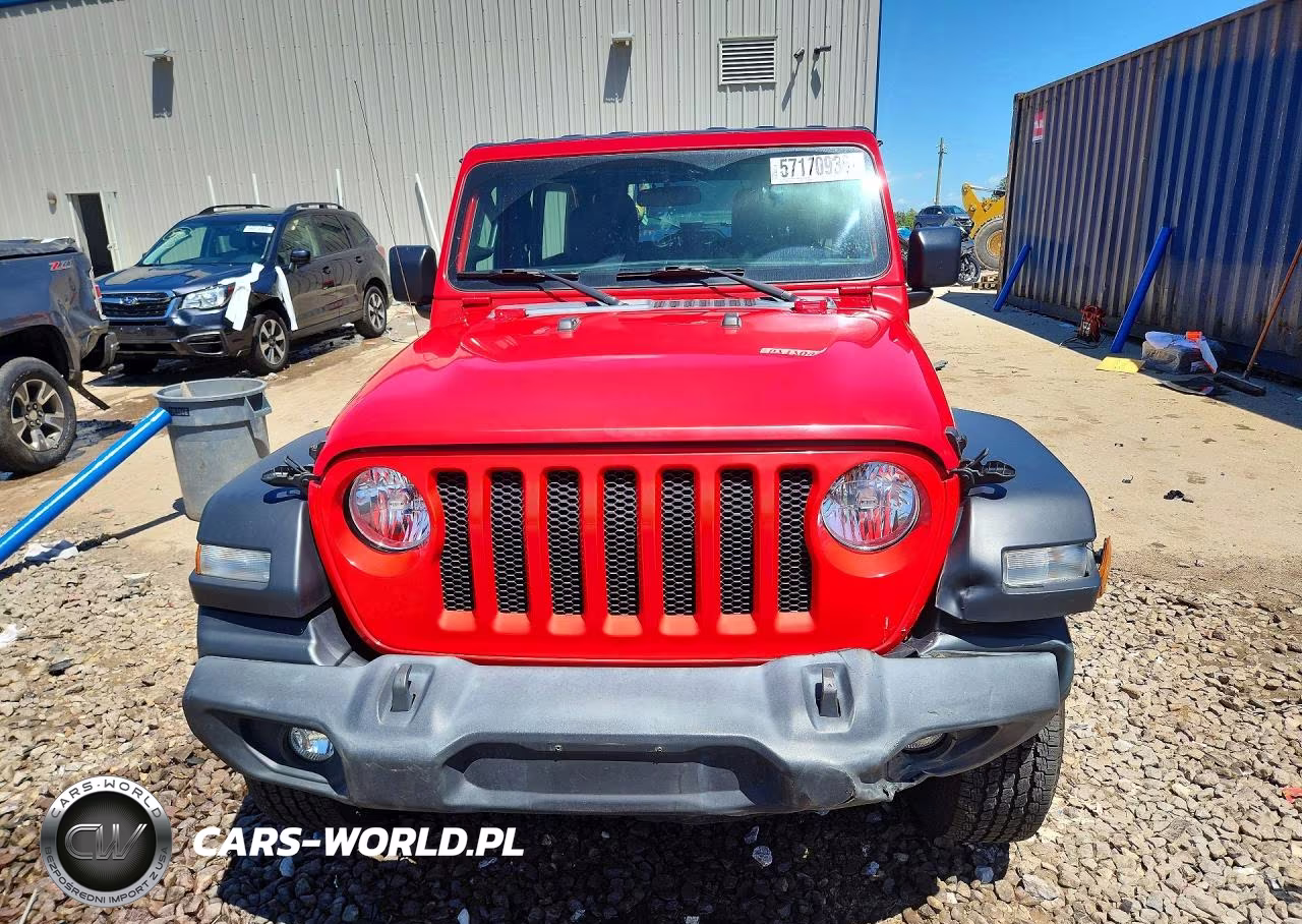 2022 Jeep Wrangler Unlimited Sport VIN:1C4HJXDN9NW270198 - 5