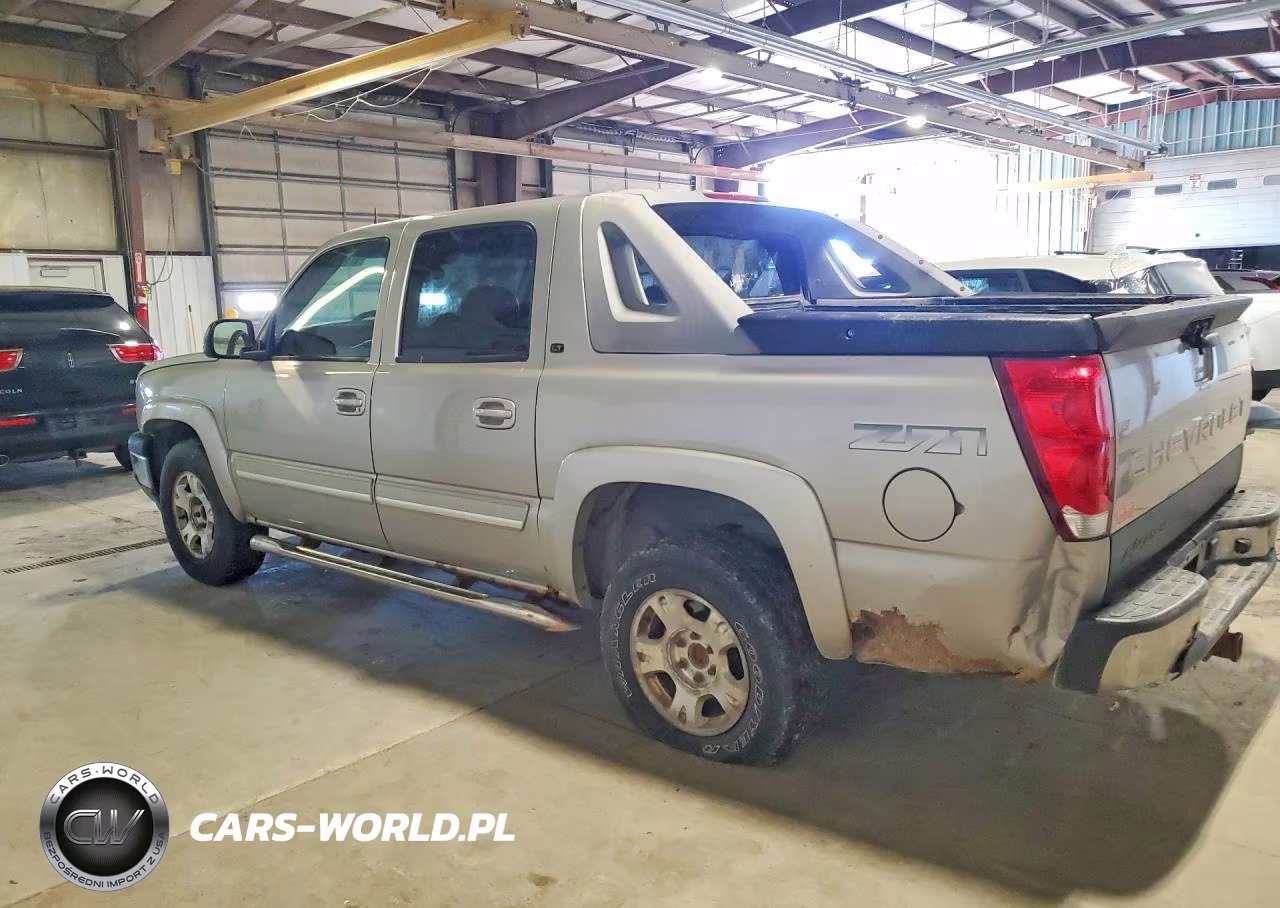 2005 Chevrolet Avalanche K1500 VIN:3GNEK12Z55G212386 - 2