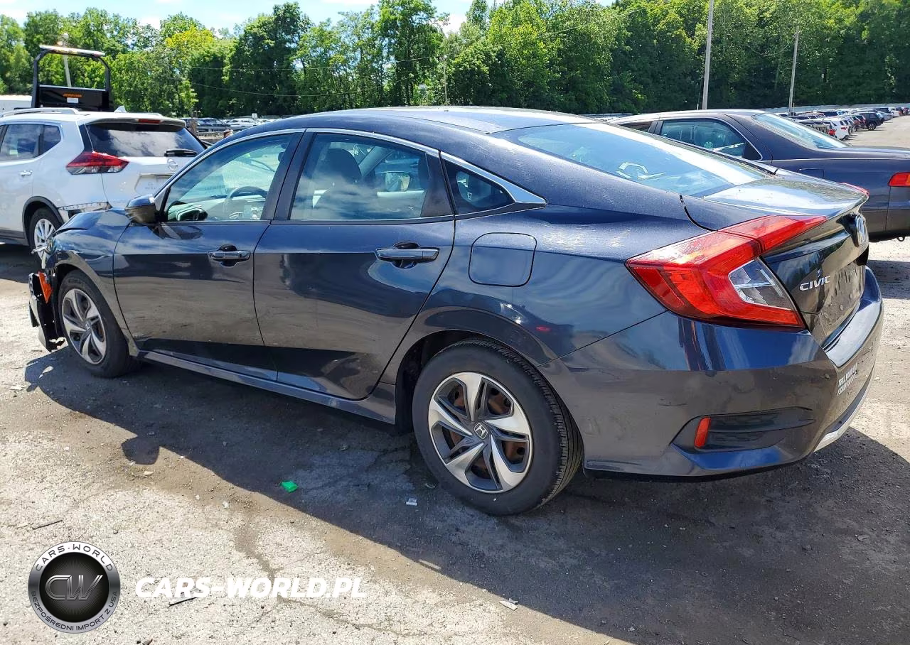 2019 Honda Civic Lx VIN:2HGFC2F65KH586851 - 2