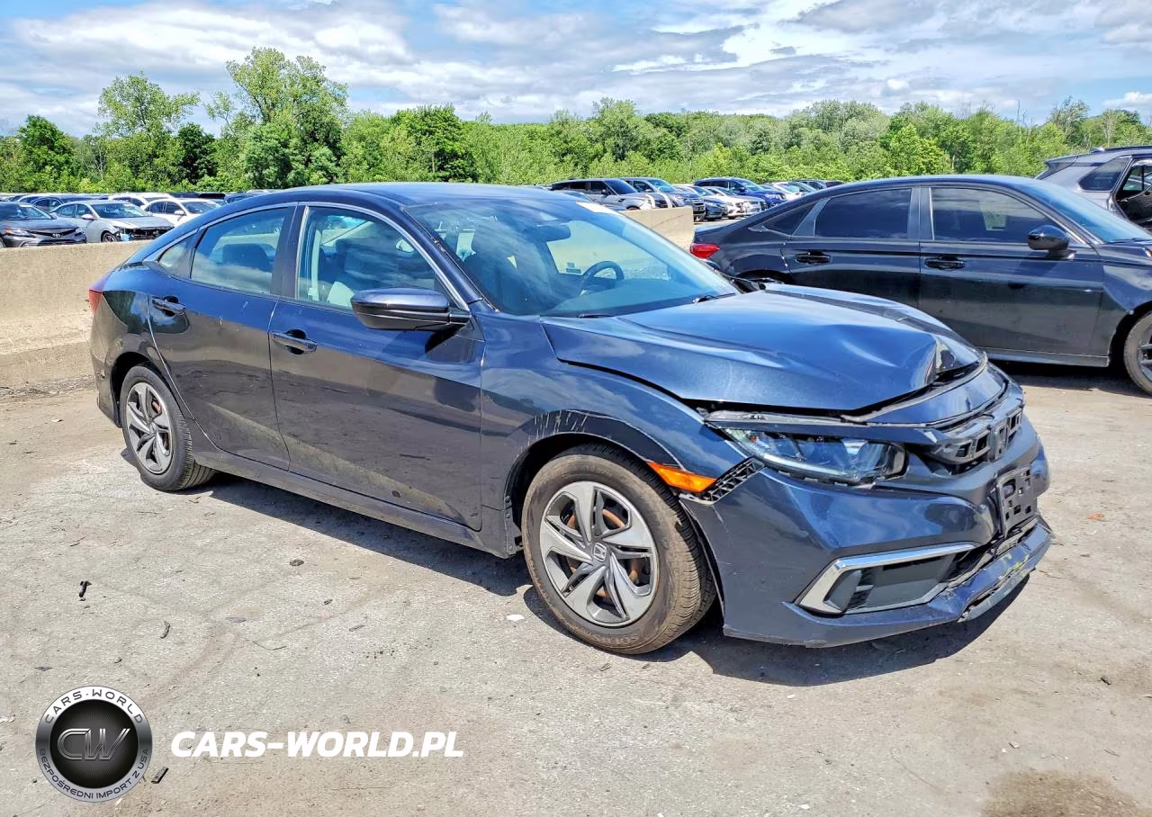 2019 Honda Civic Lx VIN:2HGFC2F65KH586851 - 4