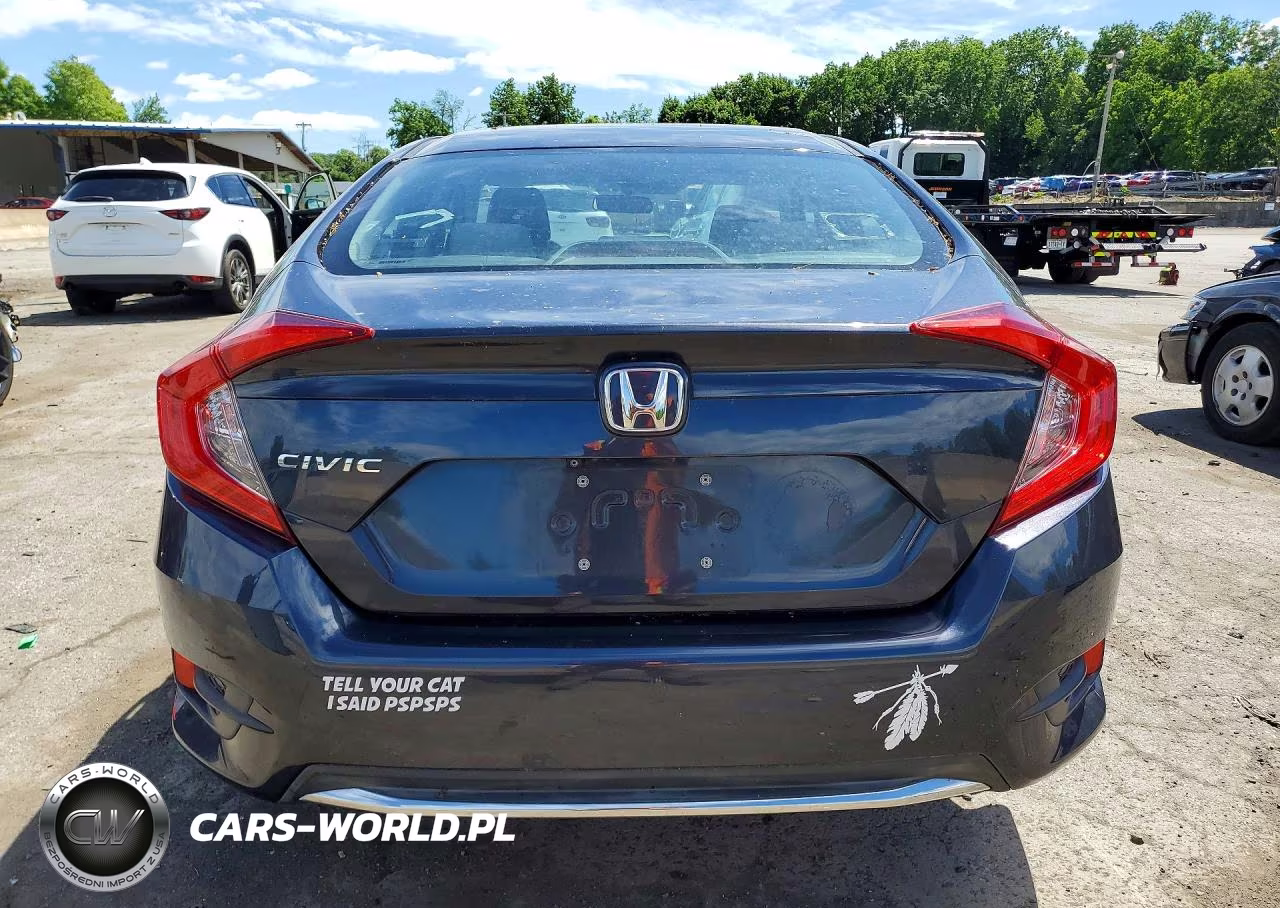2019 Honda Civic Lx VIN:2HGFC2F65KH586851 - 6