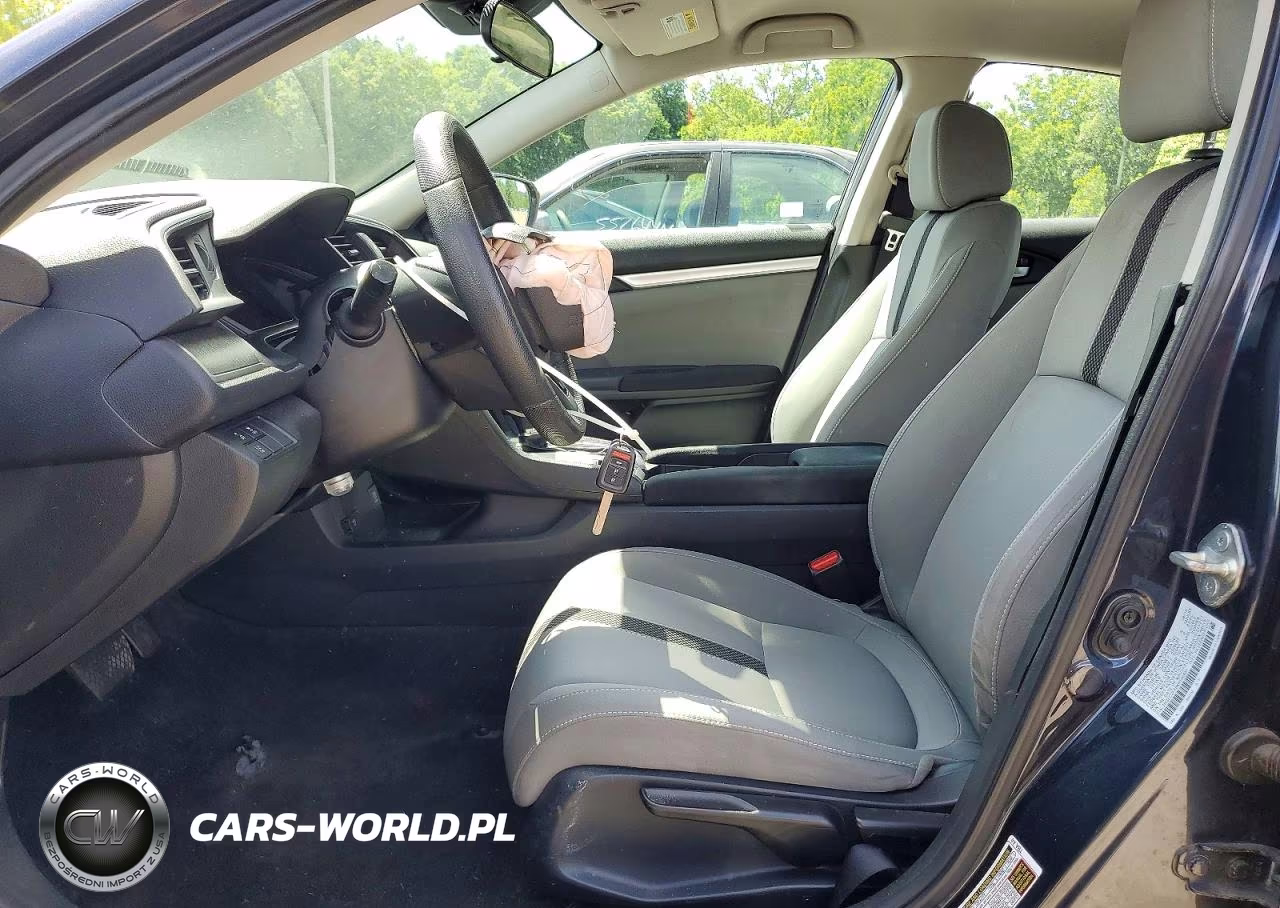 2019 Honda Civic Lx VIN:2HGFC2F65KH586851 - 7