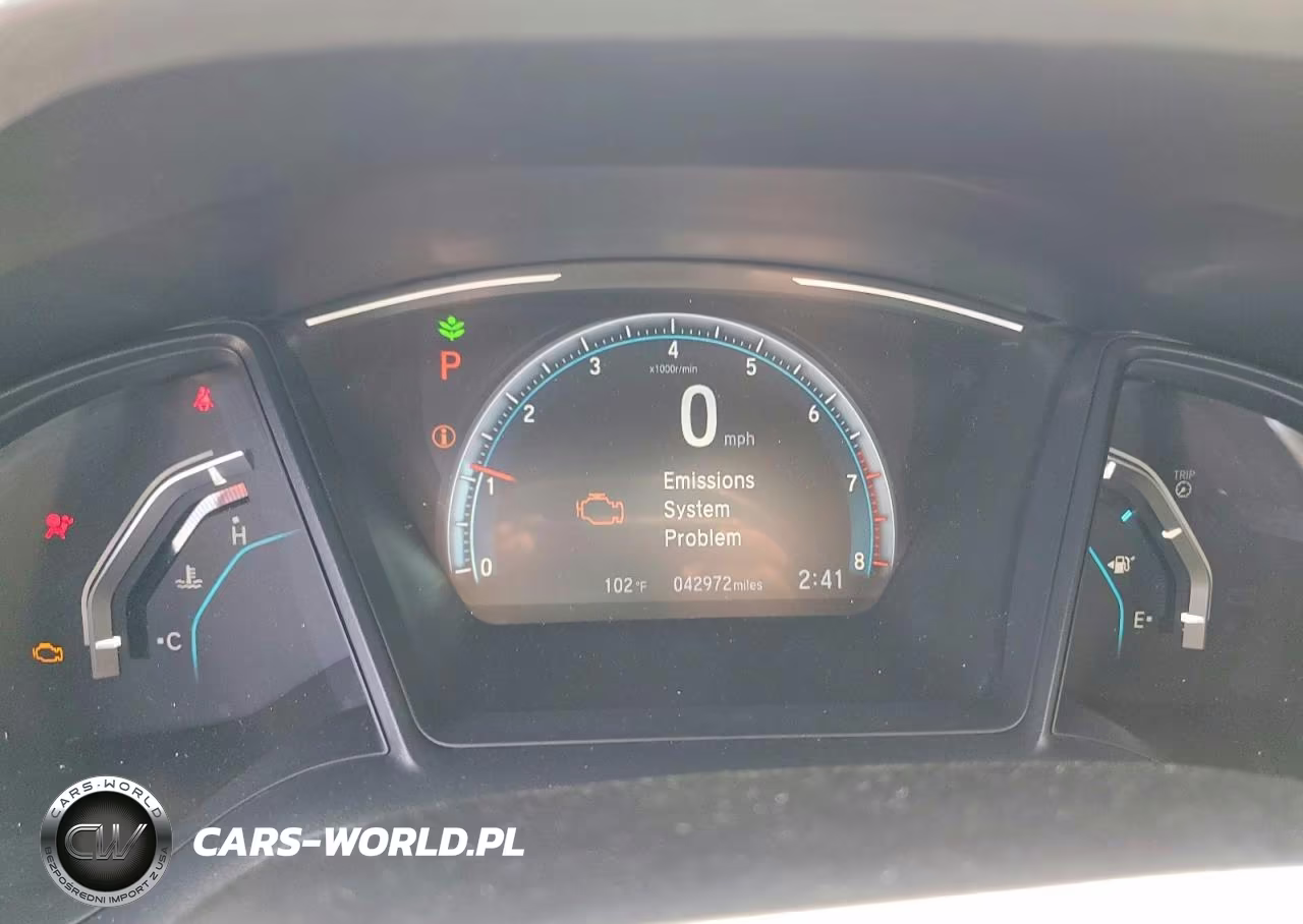 2019 Honda Civic Lx VIN:2HGFC2F65KH586851 - 9