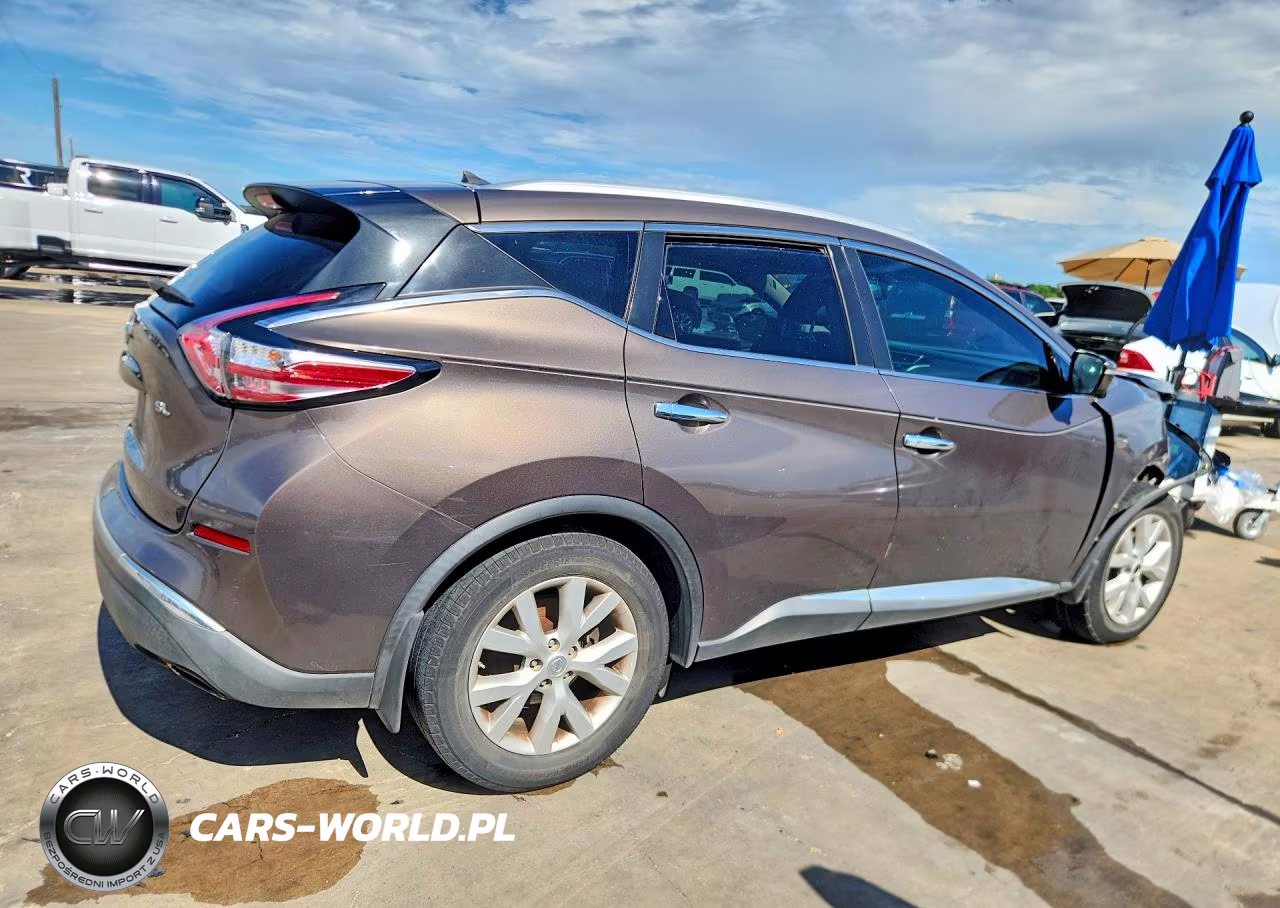 2015 Nissan Murano Sl VIN:5N1AZ2MG9FN225702 - 3