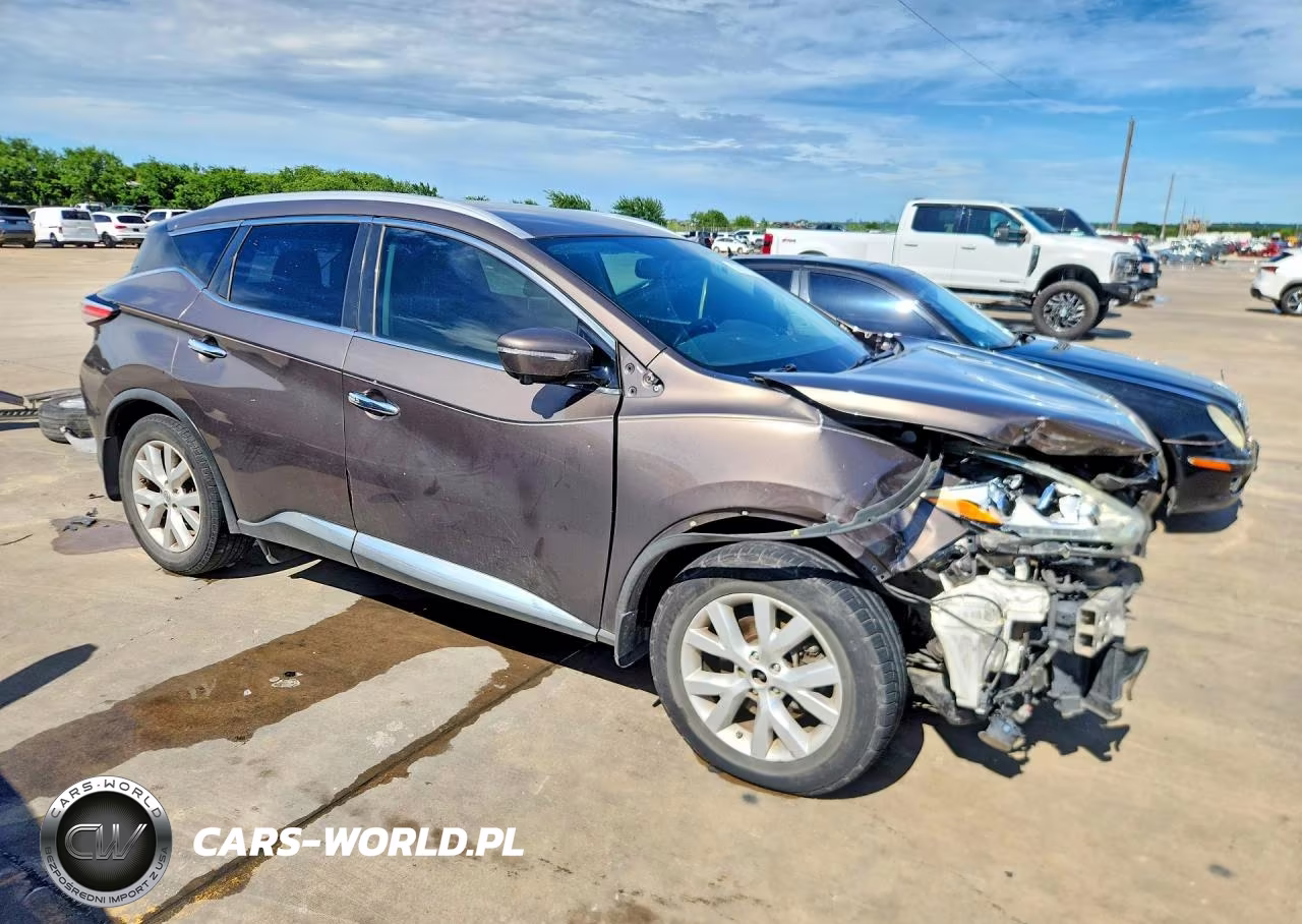 2015 Nissan Murano Sl VIN:5N1AZ2MG9FN225702 - 4