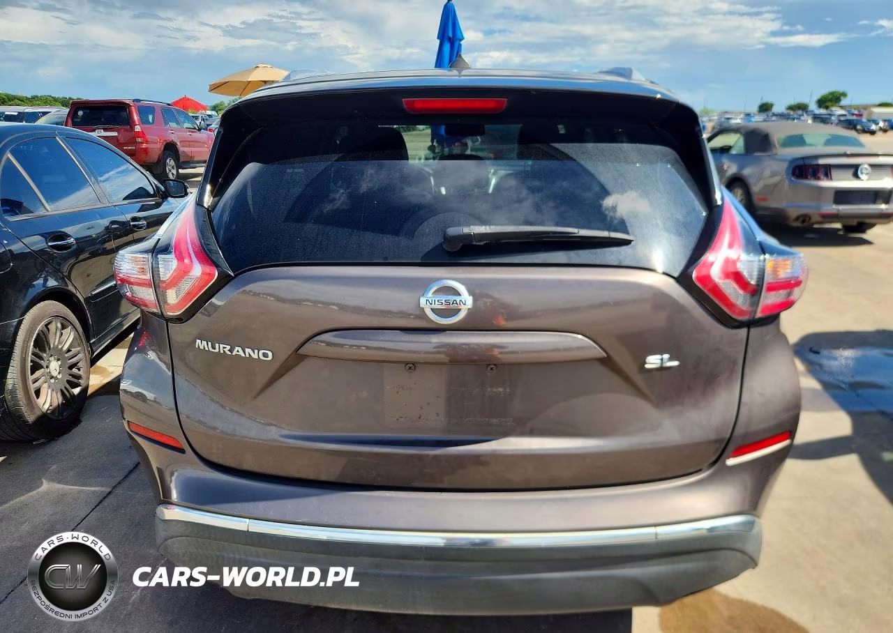 2015 Nissan Murano Sl VIN:5N1AZ2MG9FN225702 - 6