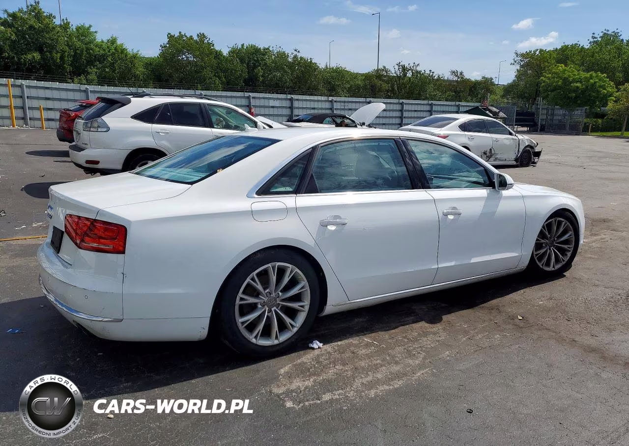 2013 Audi A8 L Quattro VIN:WAURGAFD1DN001280 - 3