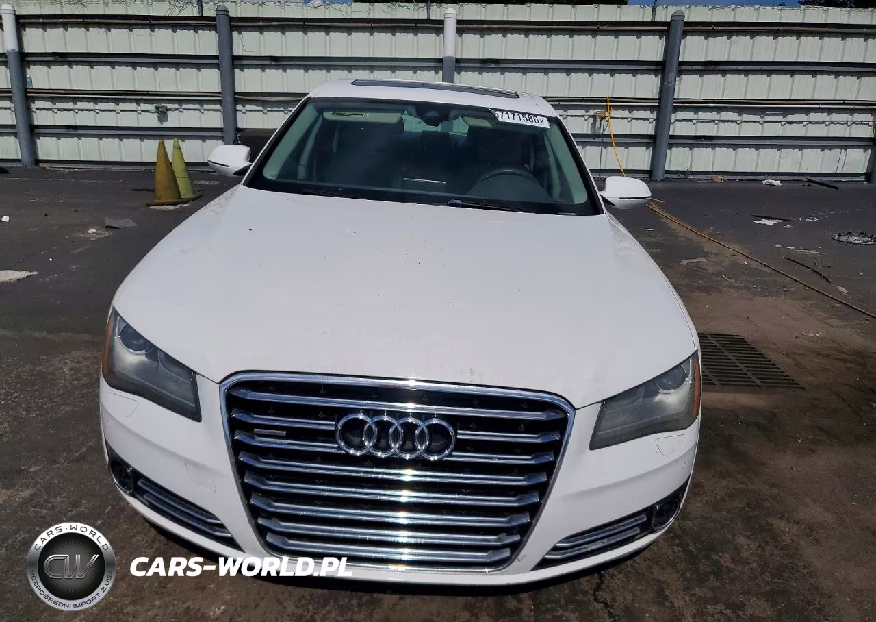 2013 Audi A8 L Quattro VIN:WAURGAFD1DN001280 - 5