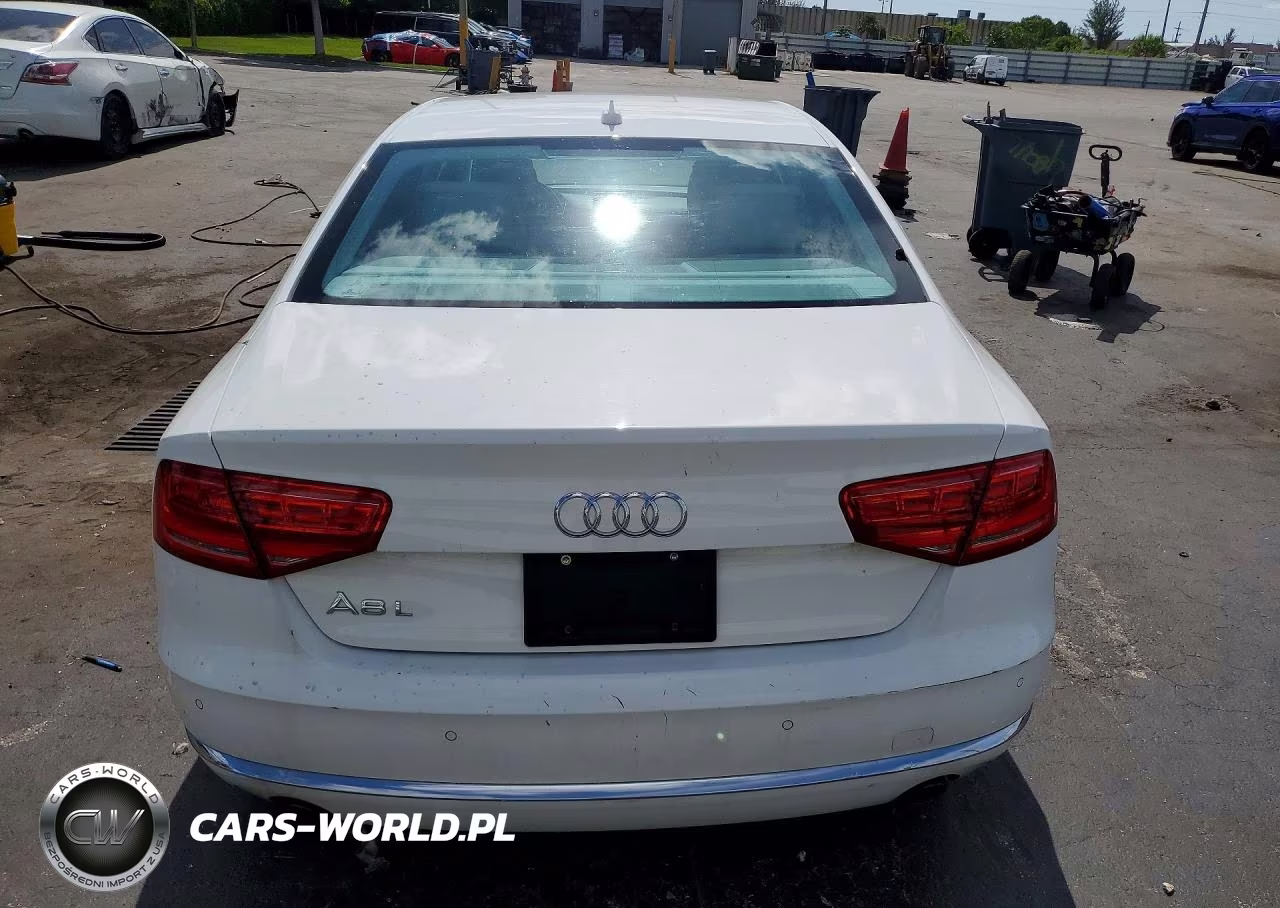 2013 Audi A8 L Quattro VIN:WAURGAFD1DN001280 - 6
