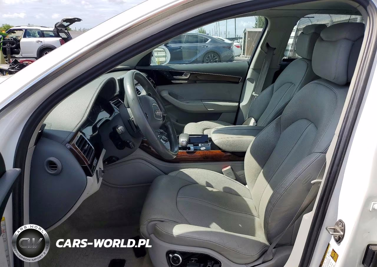 2013 Audi A8 L Quattro VIN:WAURGAFD1DN001280 - 7