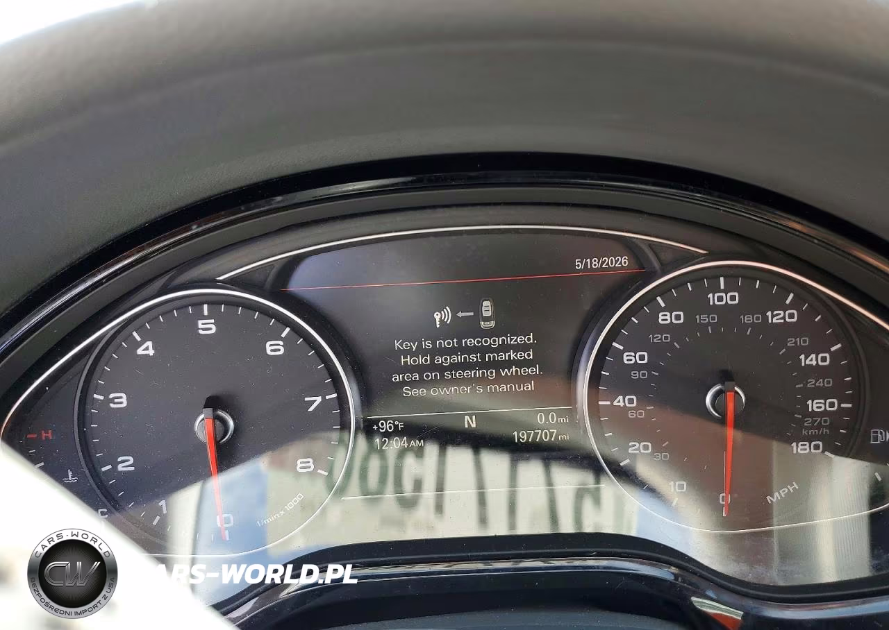 2013 Audi A8 L Quattro VIN:WAURGAFD1DN001280 - 9
