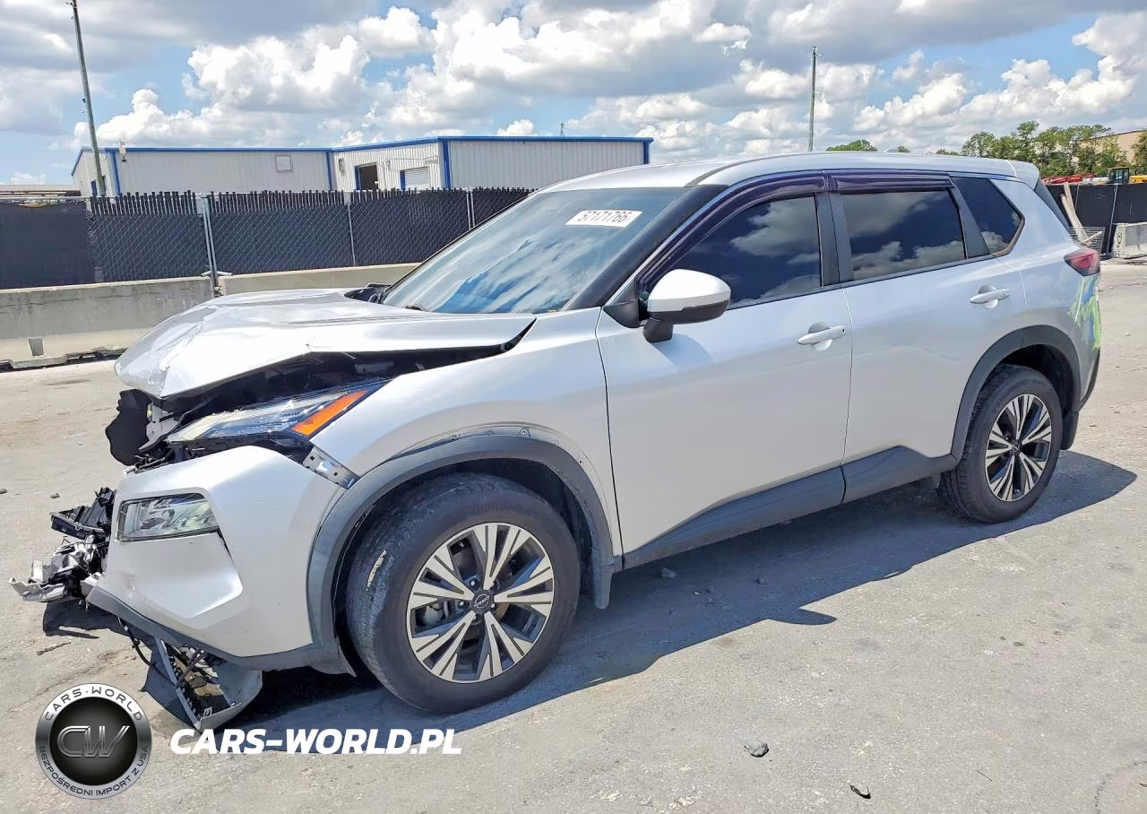 2022 Nissan Rogue Sv VIN:5N1BT3BA2NC680864 - 1