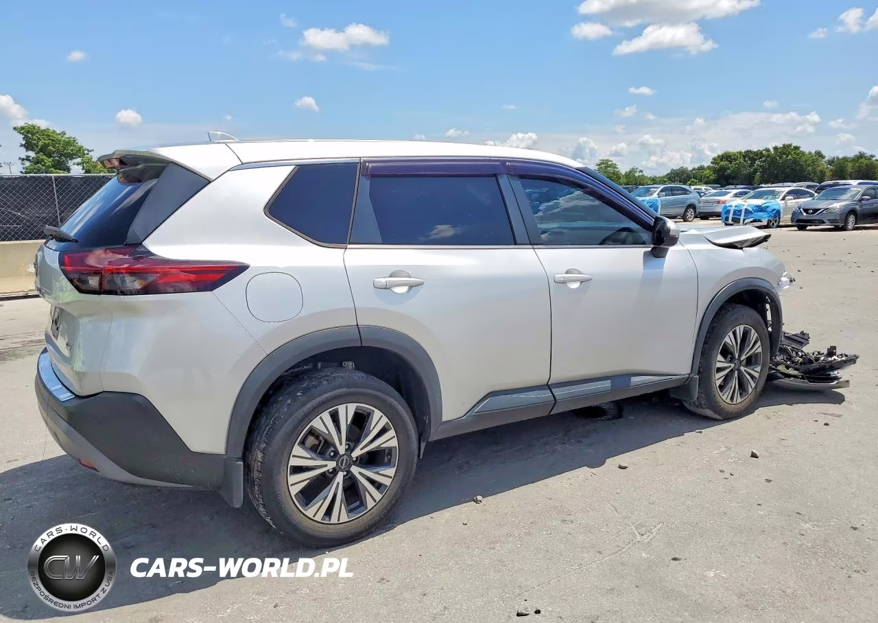 2022 Nissan Rogue Sv VIN:5N1BT3BA2NC680864 - 3