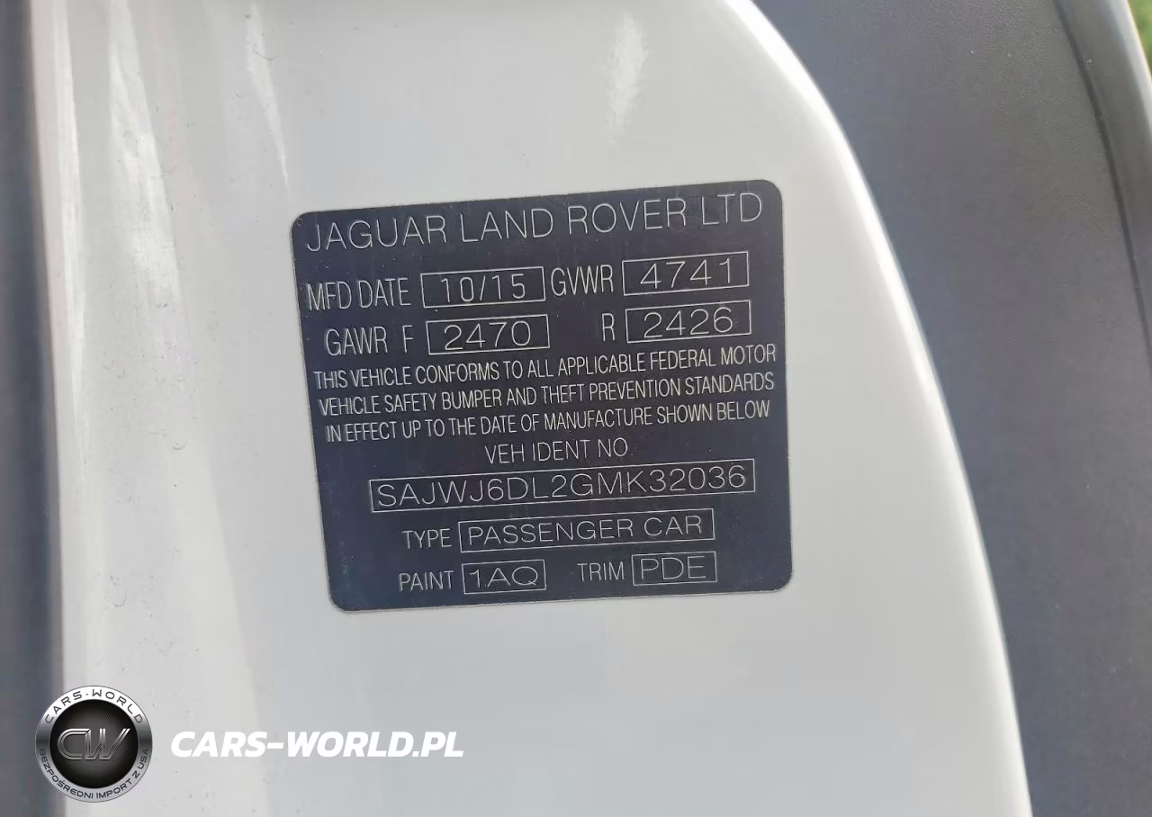 2016 Jaguar F-Type R VIN:SAJWJ6DL2GMK32036 - 12