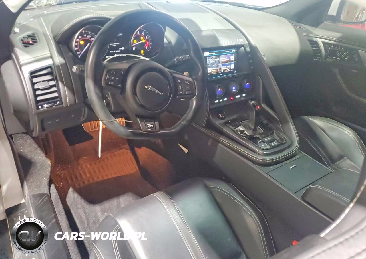 2016 Jaguar F-Type R VIN:SAJWJ6DL2GMK32036 - 8