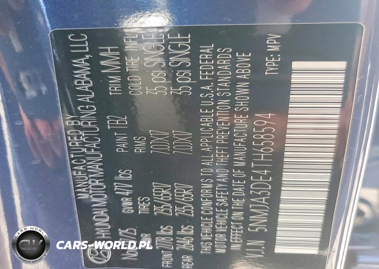 2026 Hyundai Tucson Se VIN:5NMJA3DE4TH658594 - 12