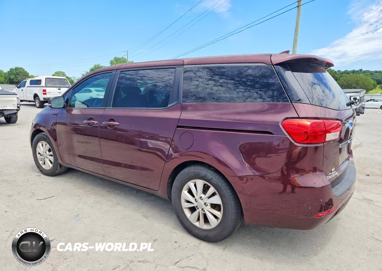 2017 Kia Sedona Lx VIN:KNDMB5C18H6228432 - 2