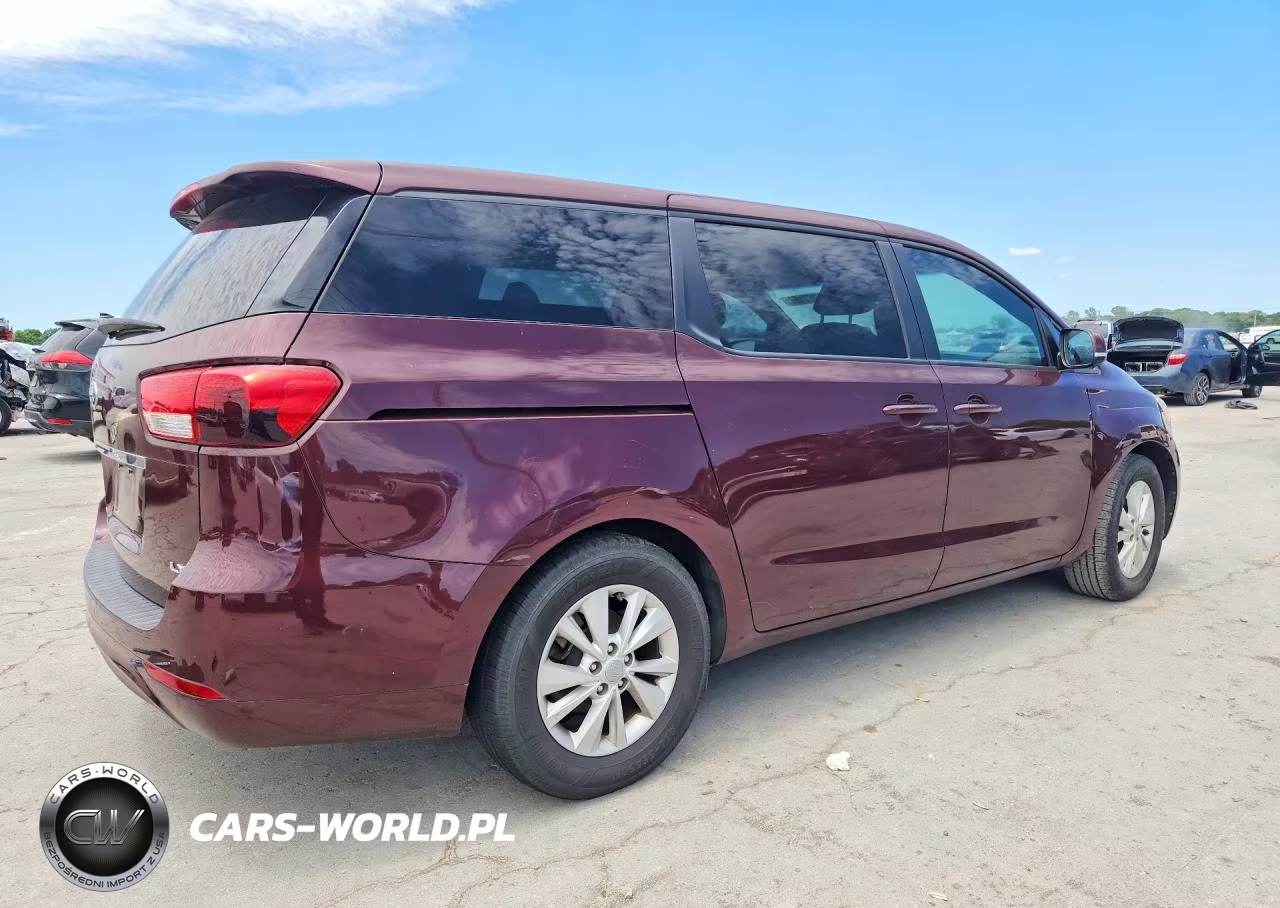 2017 Kia Sedona Lx VIN:KNDMB5C18H6228432 - 3