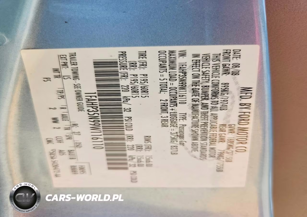 2009 Ford Focus Se VIN:1FAHP35N99W116110 - 12